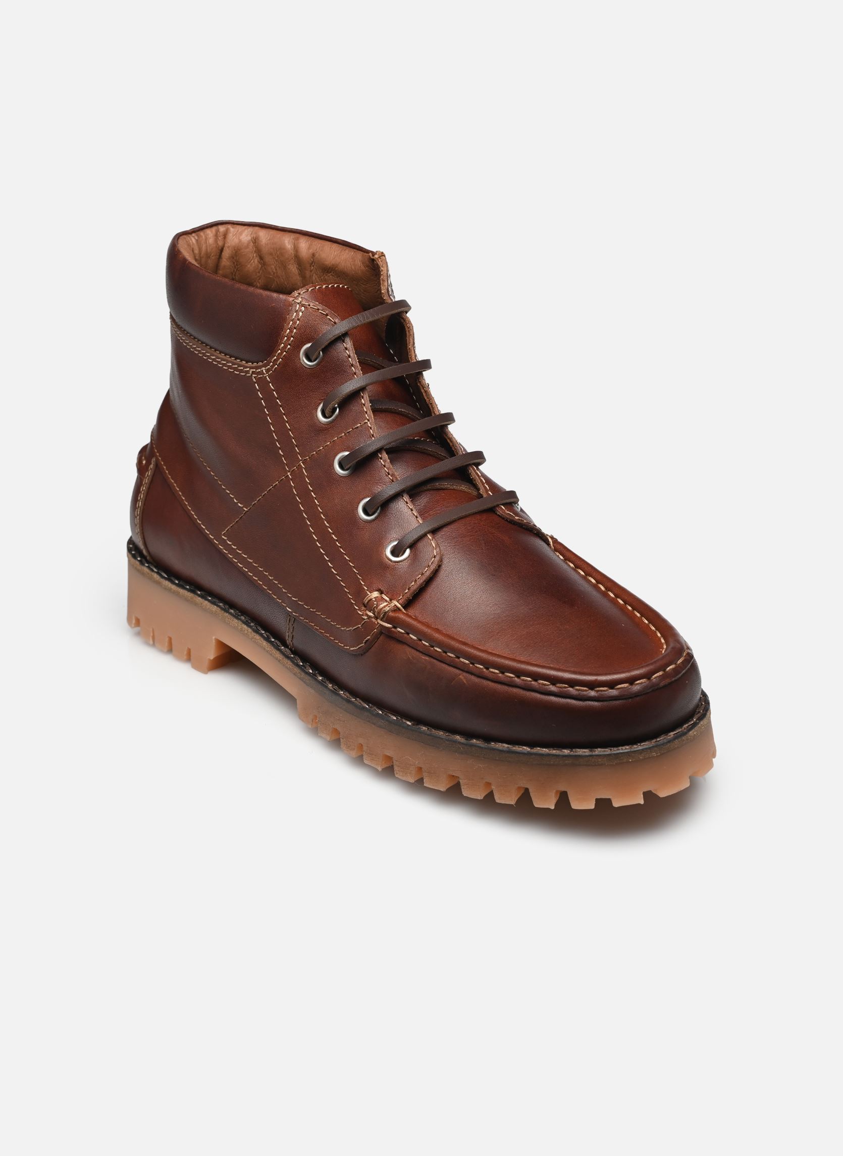 Geschnürte Stiefeletten Sakarl ankle boots 15615 herren braun Samsoe Samsoe Geschnürte Stiefeletten Sakarl ankle boots 15615 herren braun Dark Brown
