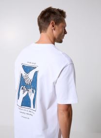 T-shirt a maniche corte Saflorian t-shirt 11725 uomo nero