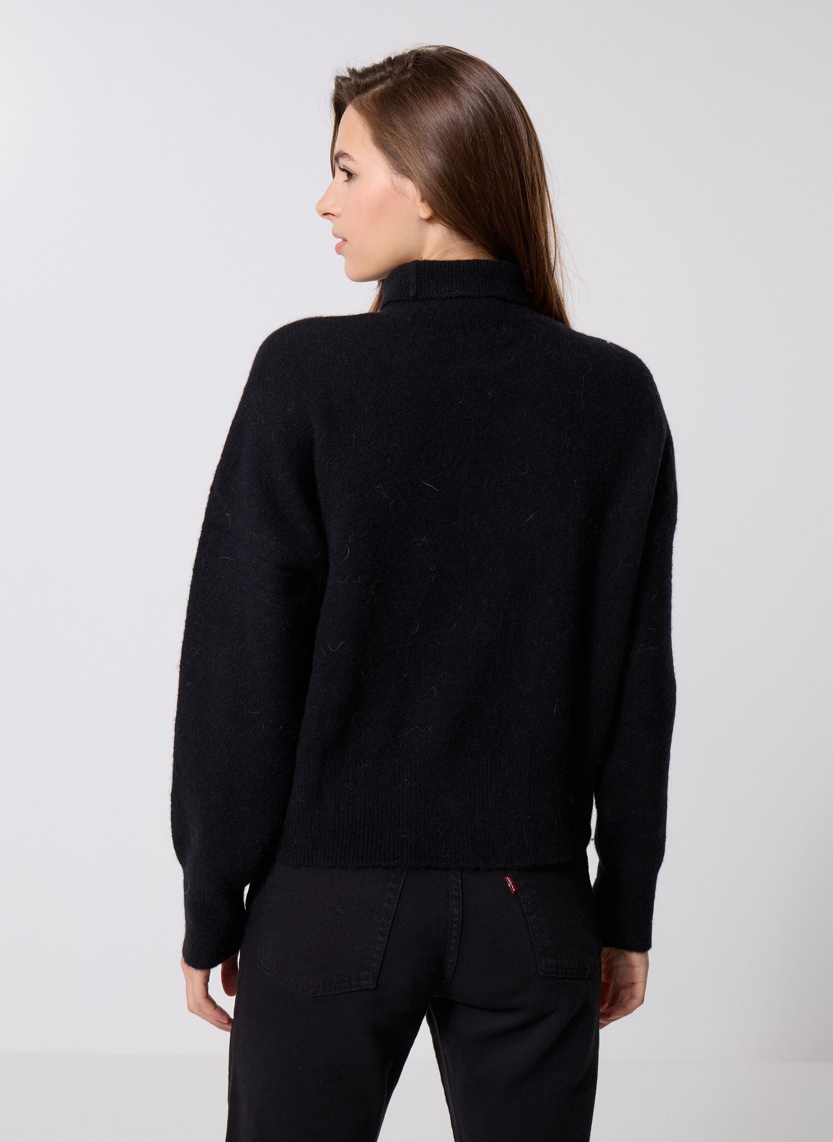 Pullover Nola t-n 7355 damen schwarz Samsoe Samsoe Pullover Nola t-n 7355 damen schwarz Black
