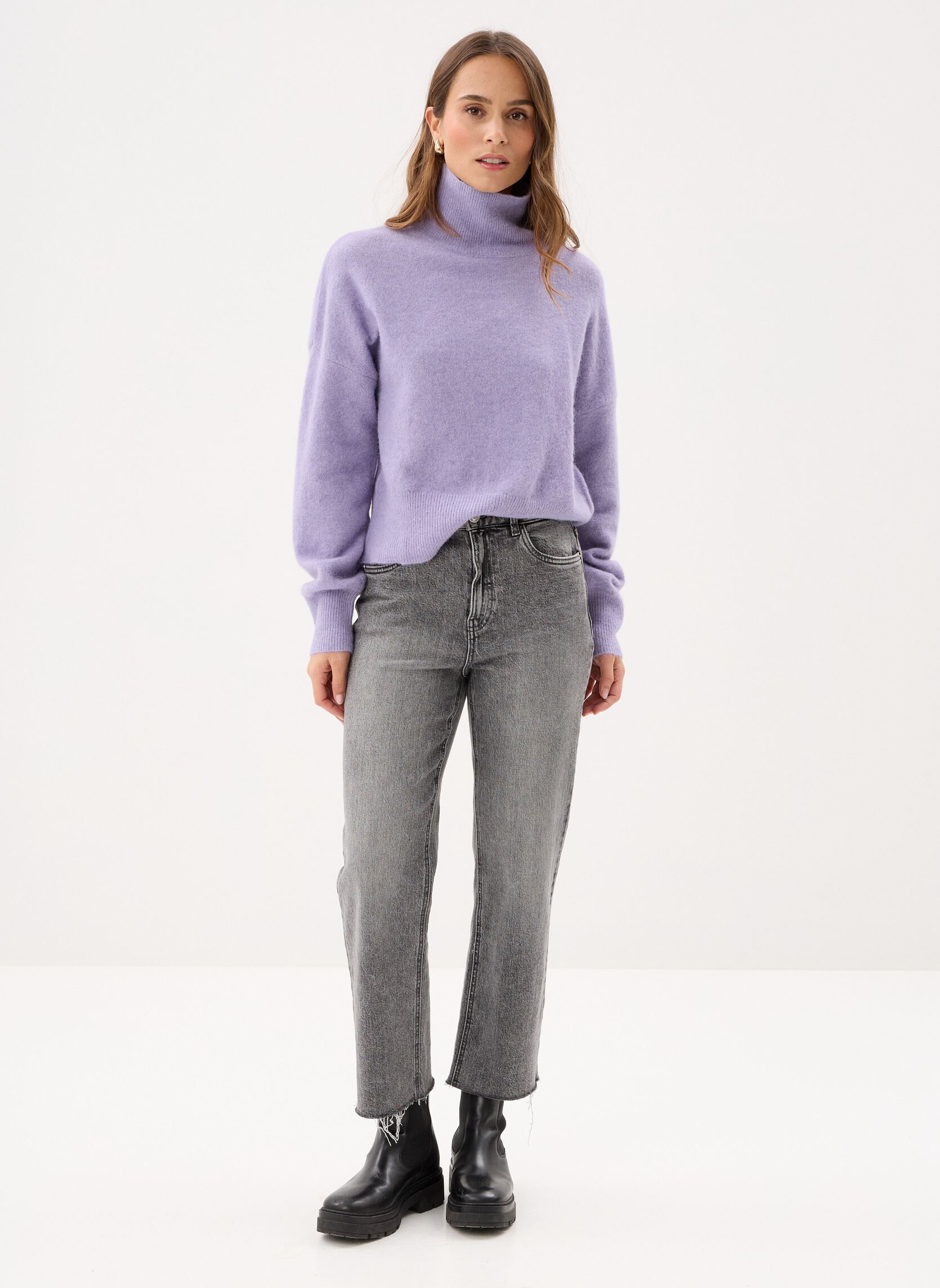 Pulls Nola t-n 7355 femme violet Samsoe Samsoe Pulls Nola t-n 7355 femme violet WISTERIA