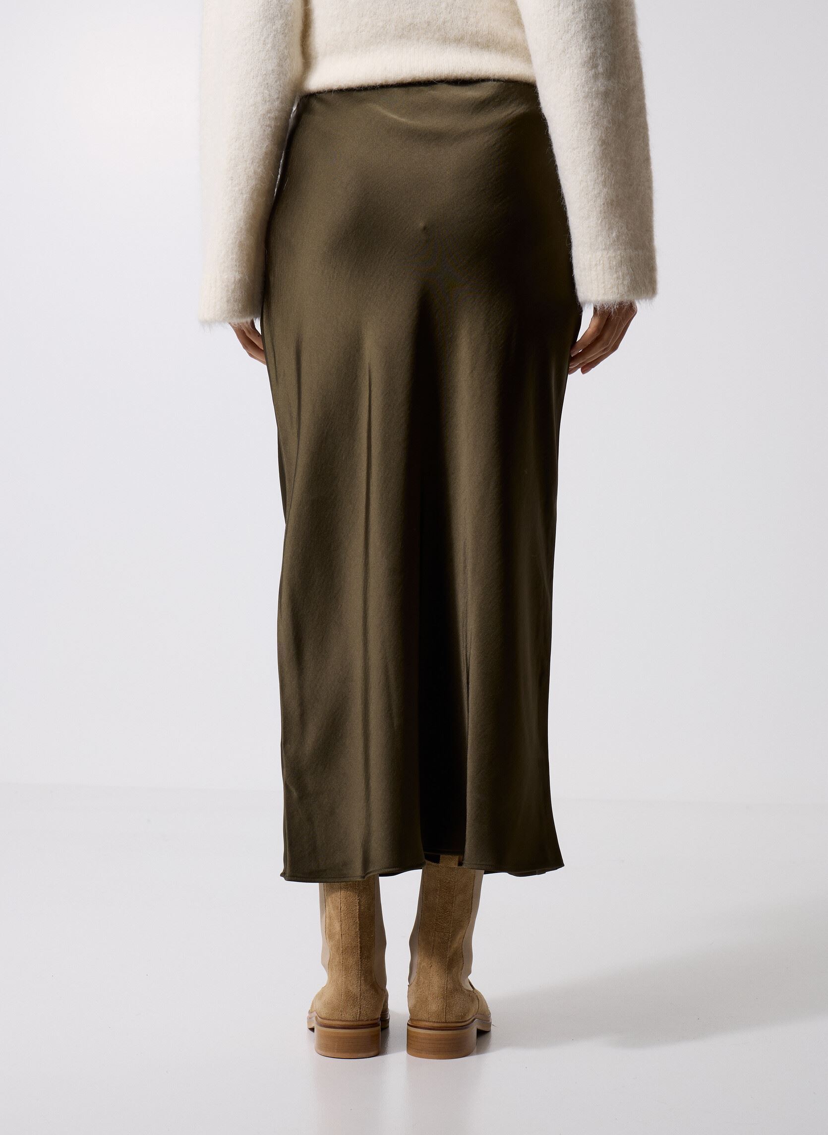 Jupes longues Saagneta long skirt 12956 femme vert Samsoe Samsoe Jupes longues Saagneta long skirt 12956 femme vert DEEP FOREST