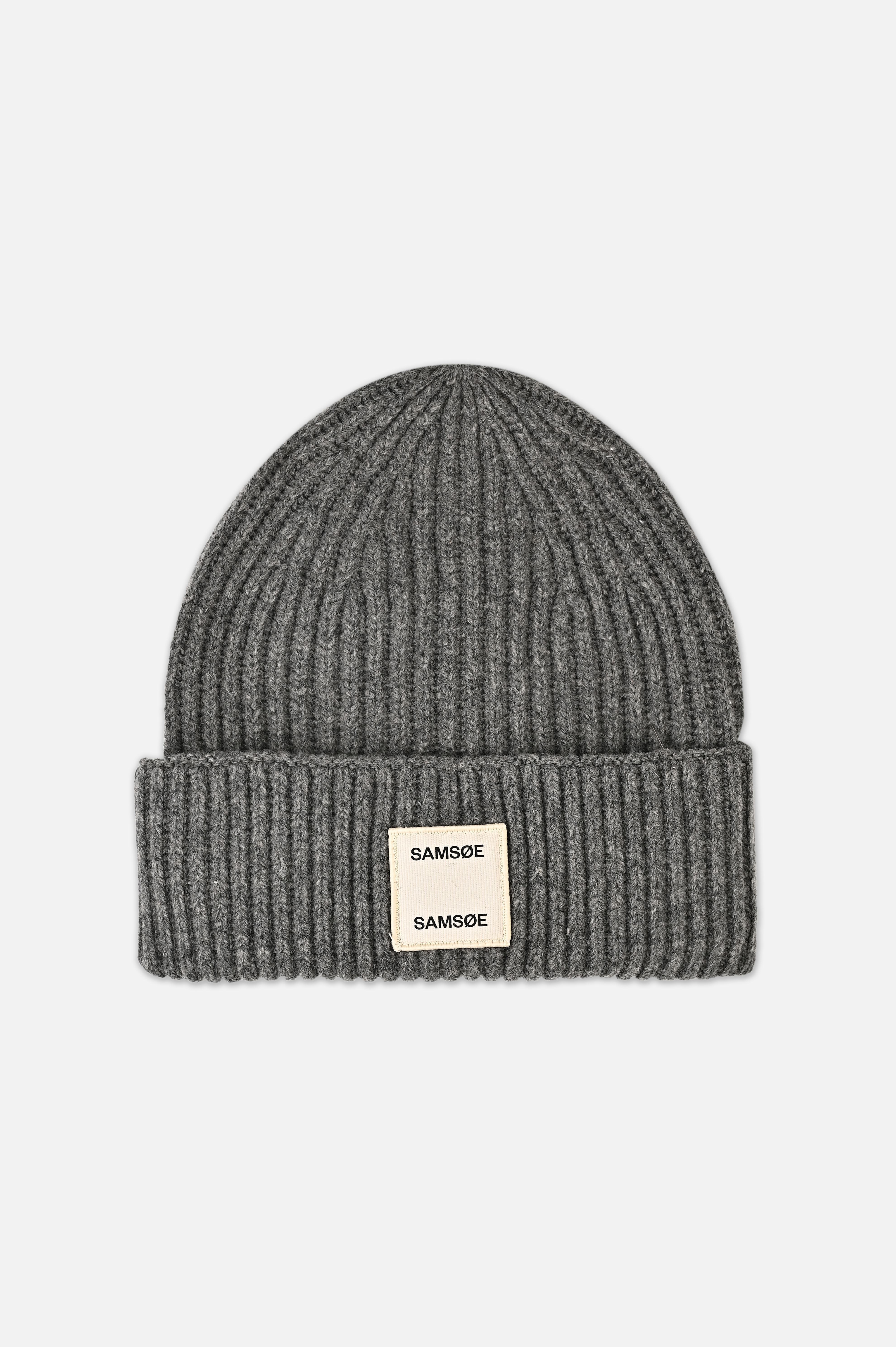Bonnets Samsoe W beanie 15010 femme gris Samsoe Samsoe Bonnets Samsoe W beanie 15010 femme gris Dark Grey Mel.
