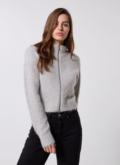 Samsoe Samsoe Sweats zippés Sajeanne cardigan 15425 femme gris
