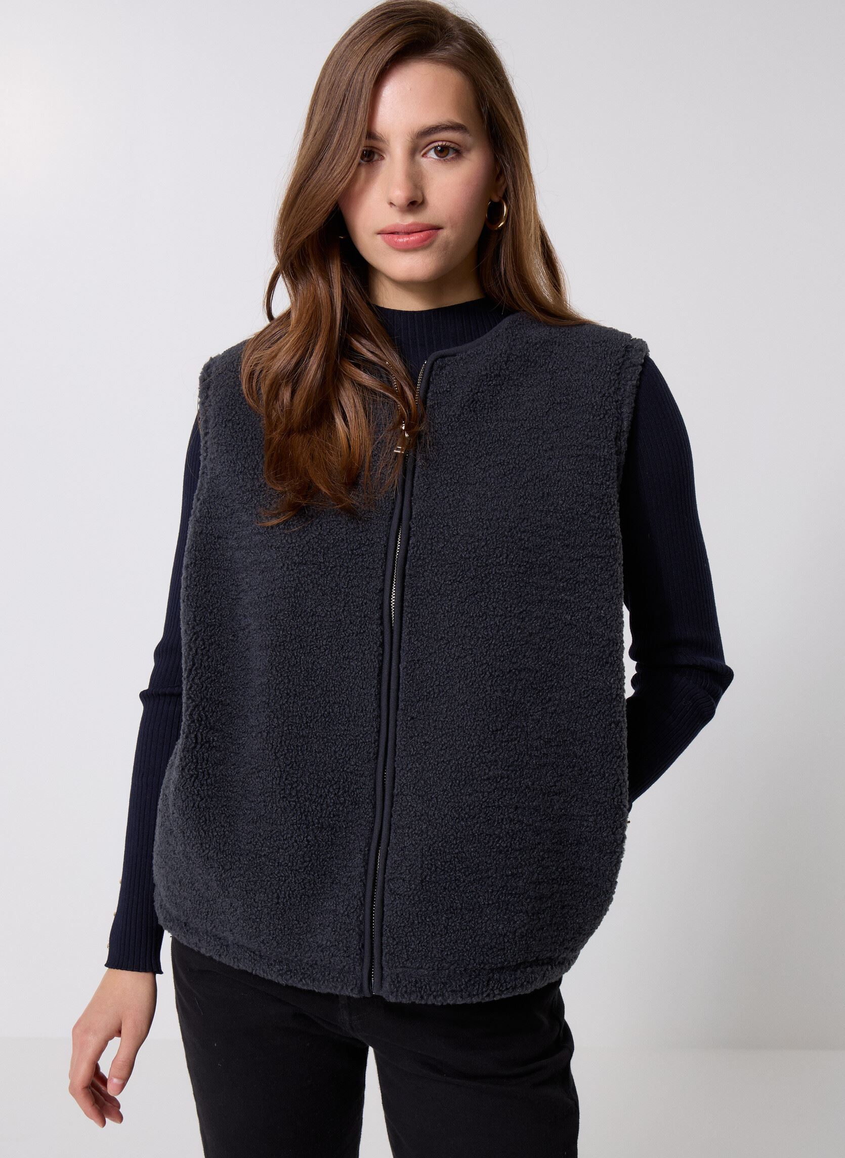 Westen Saautumns vest 14927 damen grau Samsoe Samsoe Westen Saautumns vest 14927 damen grau Charcoal art