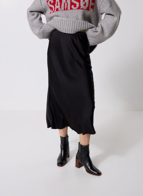 Samsoe Samsoe Lange rokken Samiley skirt 15755 dames zwart