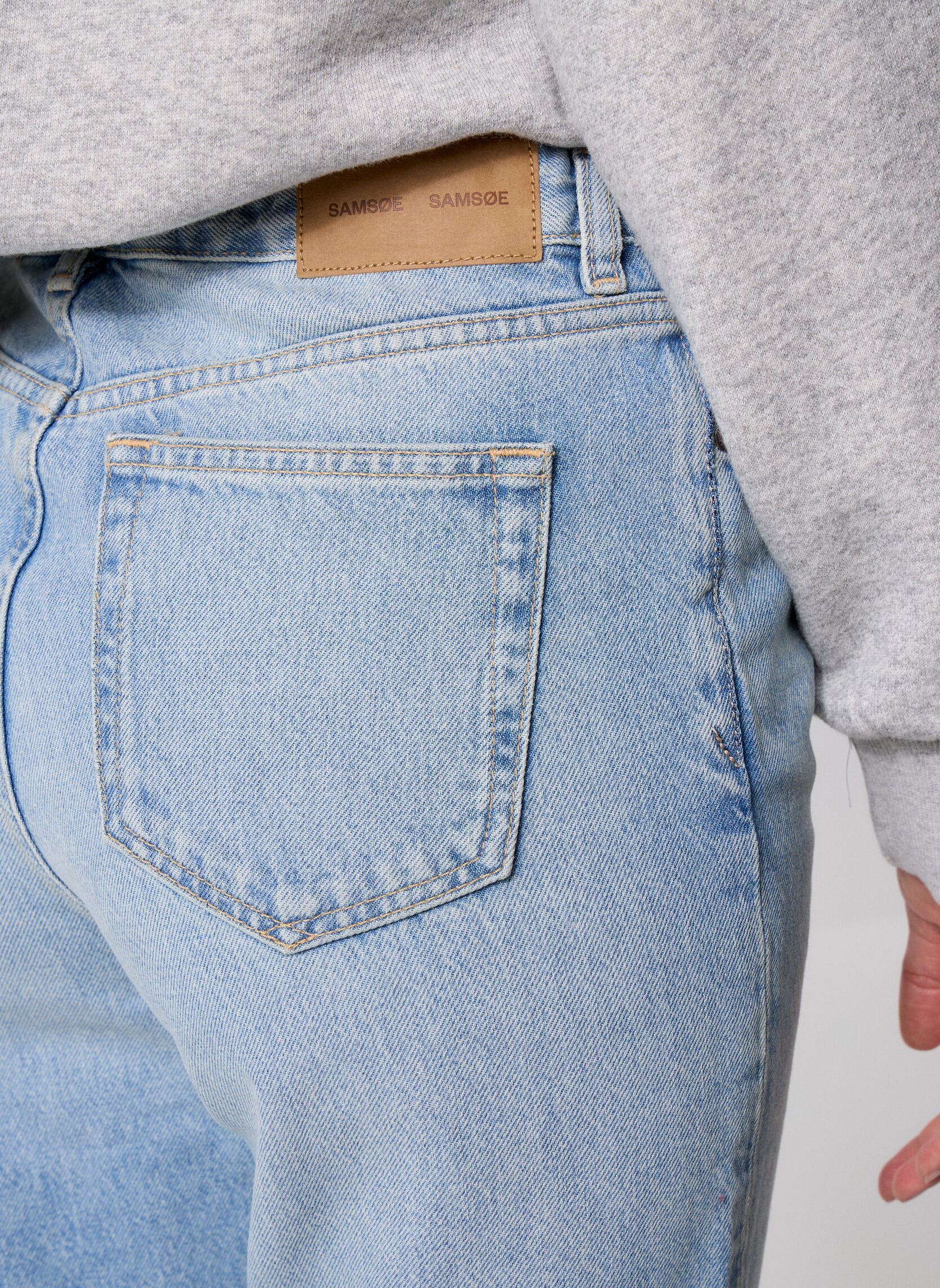 Jeans droit Samarianne jeans 15769 femme bleu Samsoe Samsoe Jeans droit Samarianne jeans 15769 femme bleu RIVER