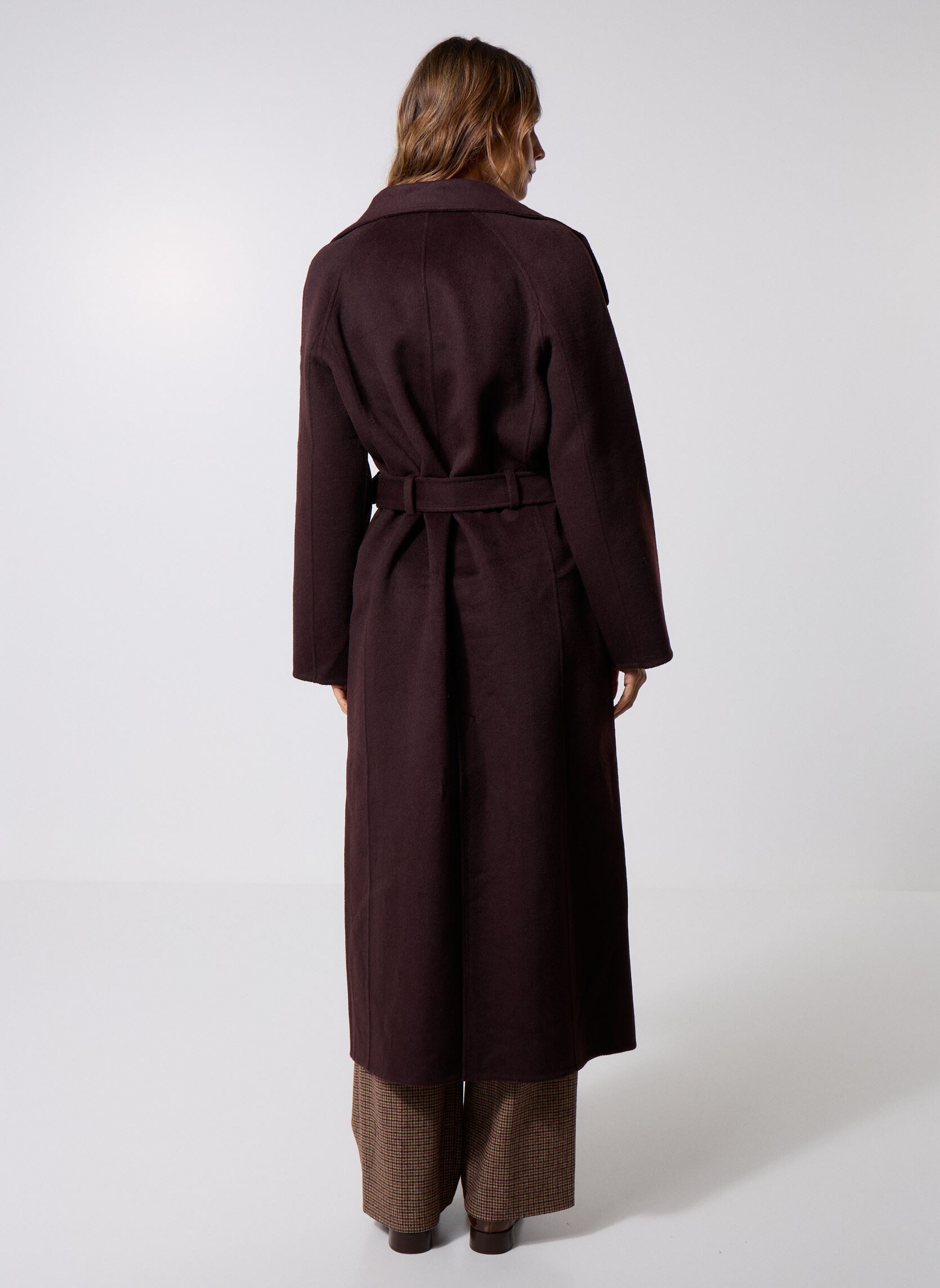Klassieke jassen Sahanne coat 15772 dames bruin Samsoe Samsoe Klassieke jassen Sahanne coat 15772 dames bruin BLACK COFFEE