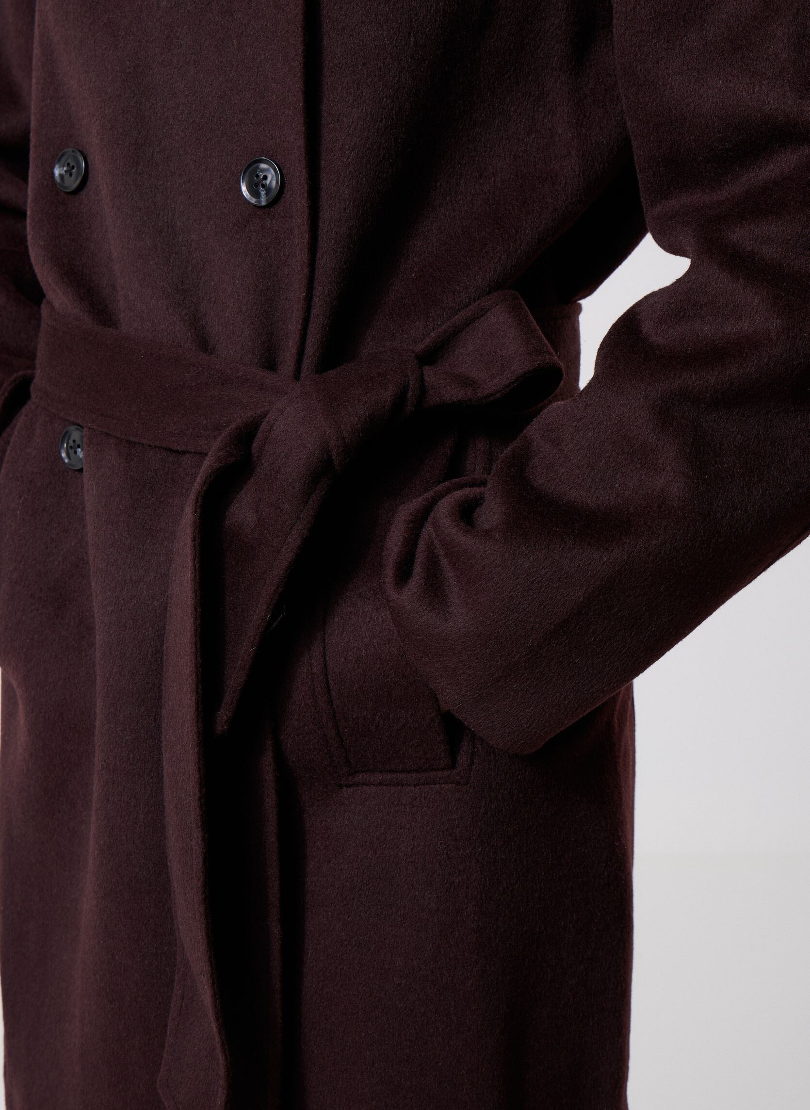 Klassieke jassen Sahanne coat 15772 dames bruin Samsoe Samsoe Klassieke jassen Sahanne coat 15772 dames bruin BLACK COFFEE