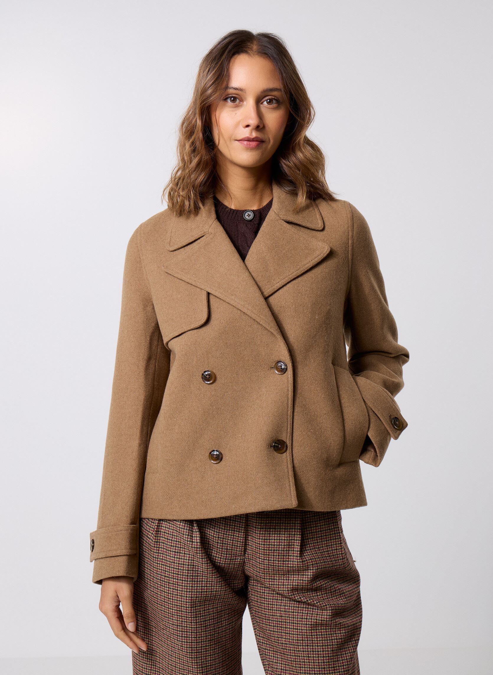 Trenchcoats Samarta jacket 15771 dames bruin Samsoe Samsoe Trenchcoats Samarta jacket 15771 dames bruin Otter
