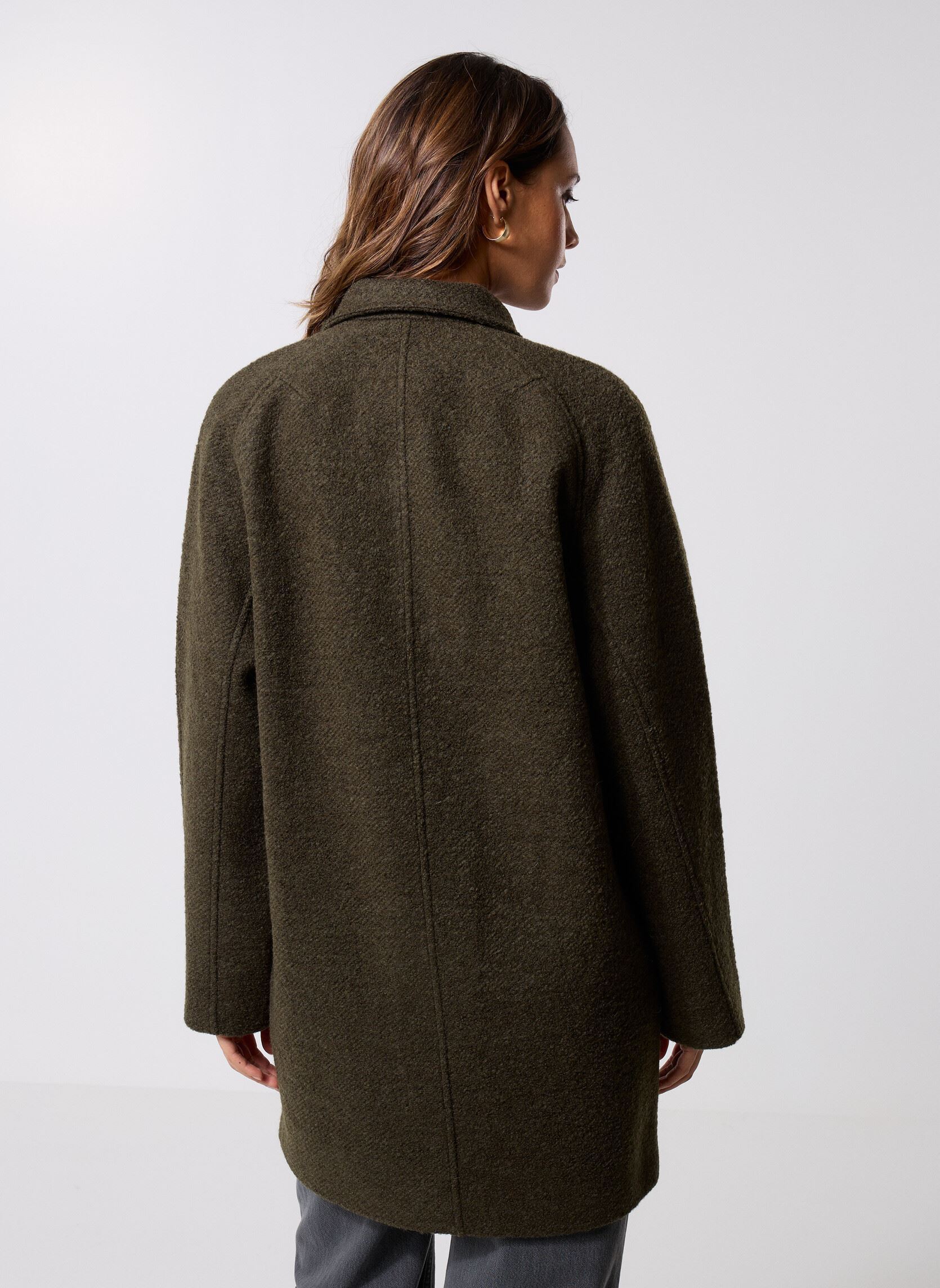 Trench-coats Sahanne jacket 15770 femme vert Samsoe Samsoe Trench-coats Sahanne jacket 15770 femme vert Deep forest
