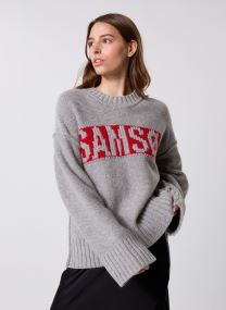 Sweater Sakeiku womance sweater 11250 dames grijs Samsoe Samsoe Sweater Sakeiku womance sweater 11250 dames grijs Grey Mel.