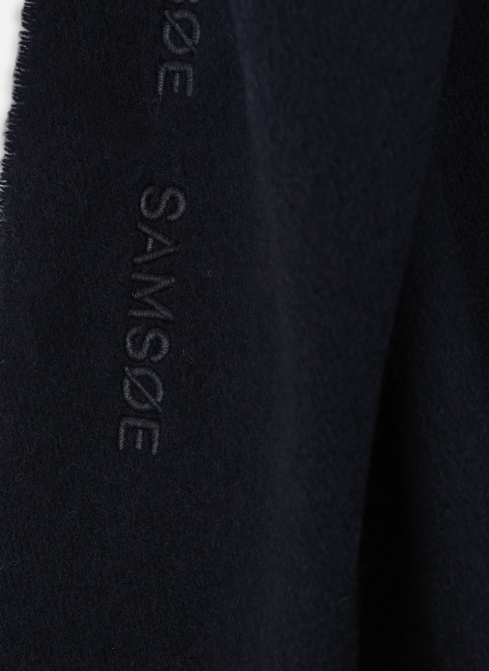 Echarpes Sajolly carf 15783 femme bleu Samsoe Samsoe Echarpes Sajolly carf 15783 femme bleu Salute