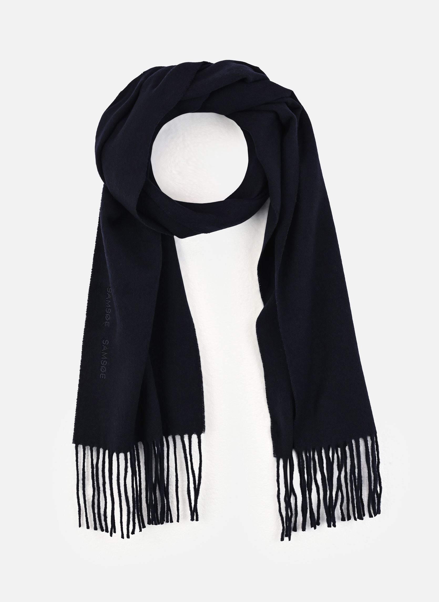 Echarpes Sajolly carf 15783 femme bleu Samsoe Samsoe Echarpes Sajolly carf 15783 femme bleu Salute