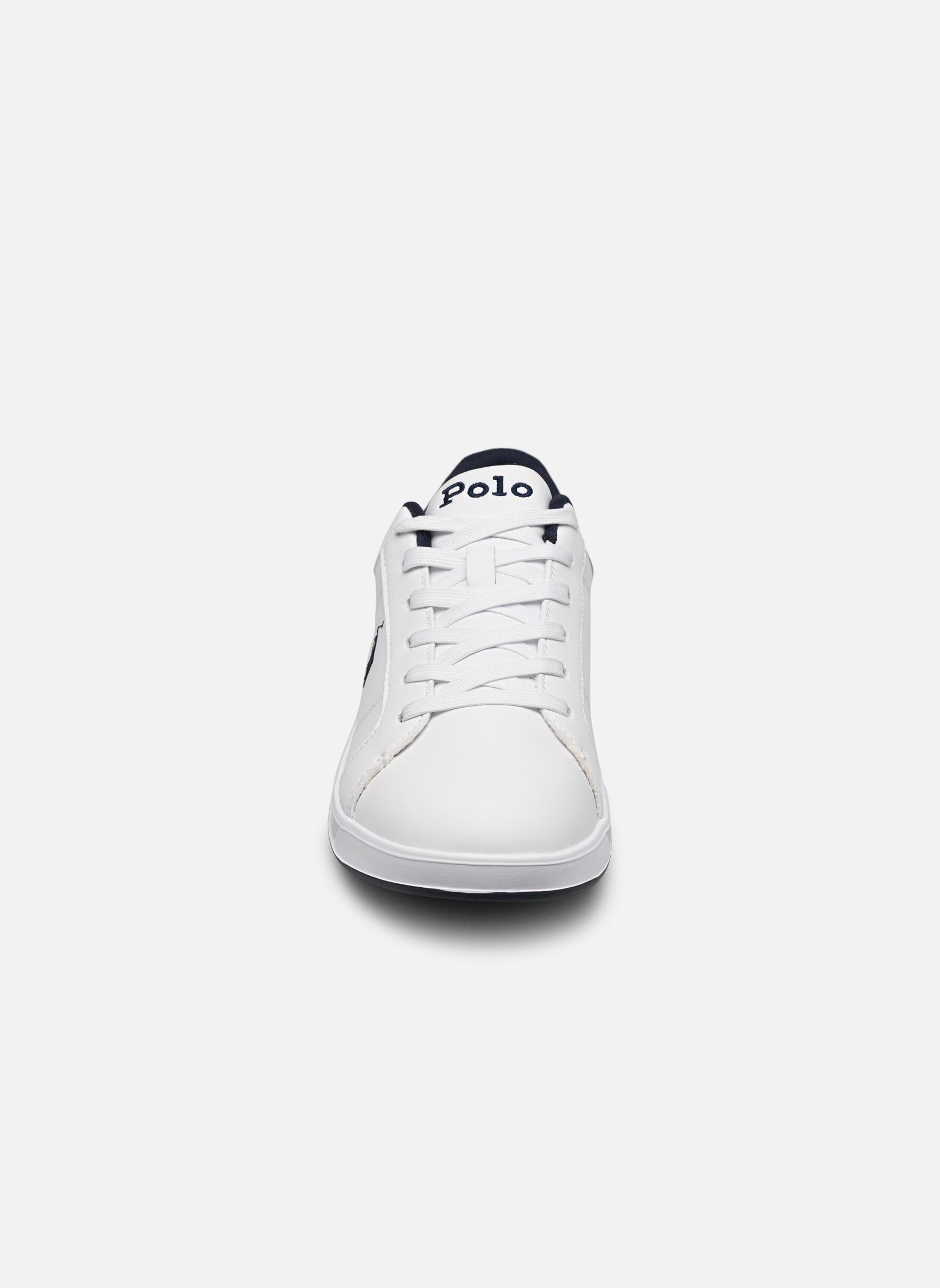 Lage sneakers Heritage Court Iv wit Polo Ralph Lauren Lage sneakers Heritage Court Iv wit WHITE SMOOTH/NAVY W/ NAVY PP