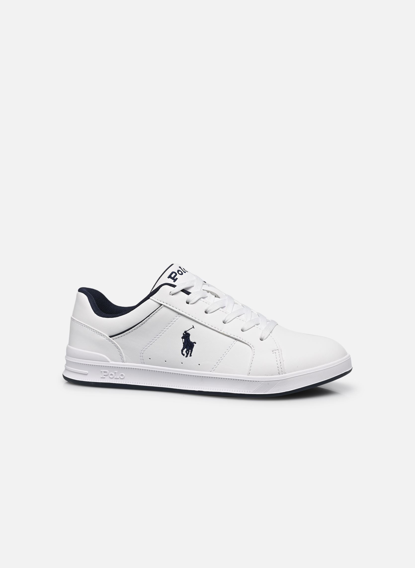 Lage sneakers Heritage Court Iv wit Polo Ralph Lauren Lage sneakers Heritage Court Iv wit WHITE SMOOTH/NAVY W/ NAVY PP