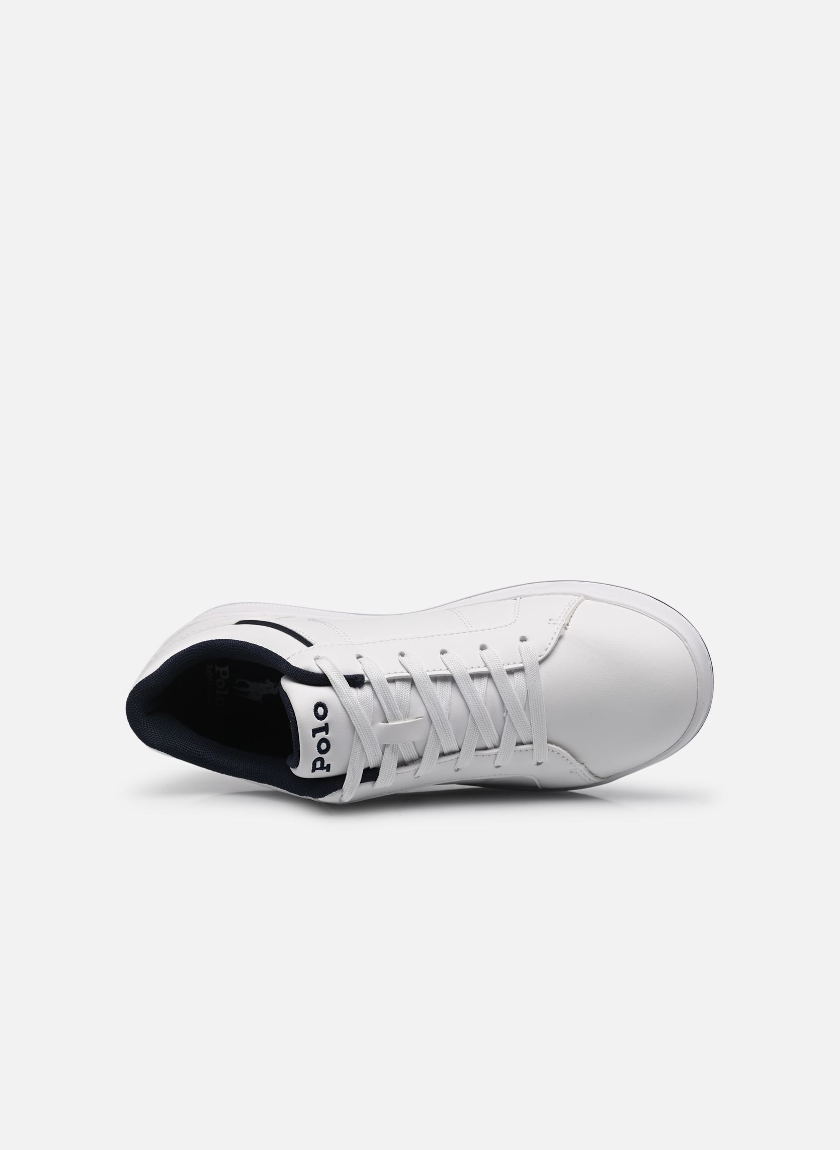 Lage sneakers Heritage Court Iv wit Polo Ralph Lauren Lage sneakers Heritage Court Iv wit WHITE SMOOTH/NAVY W/ NAVY PP