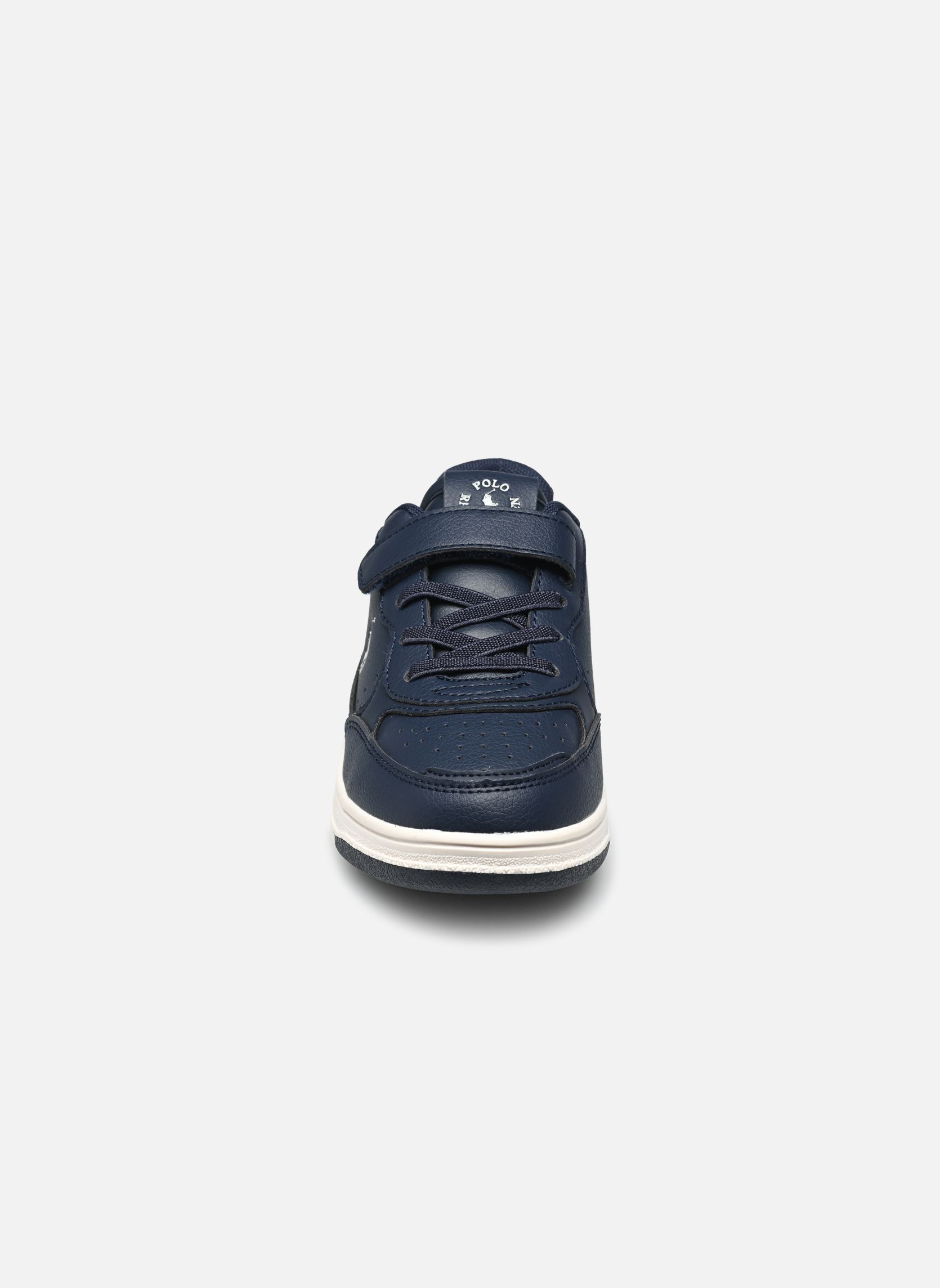 Niedrige Sneaker Masters Court II Ps mädchen blau Polo Ralph Lauren Niedrige Sneaker Masters Court II Ps mädchen blau NAVY TUMBLED/WHITE W/ PAPERWHI