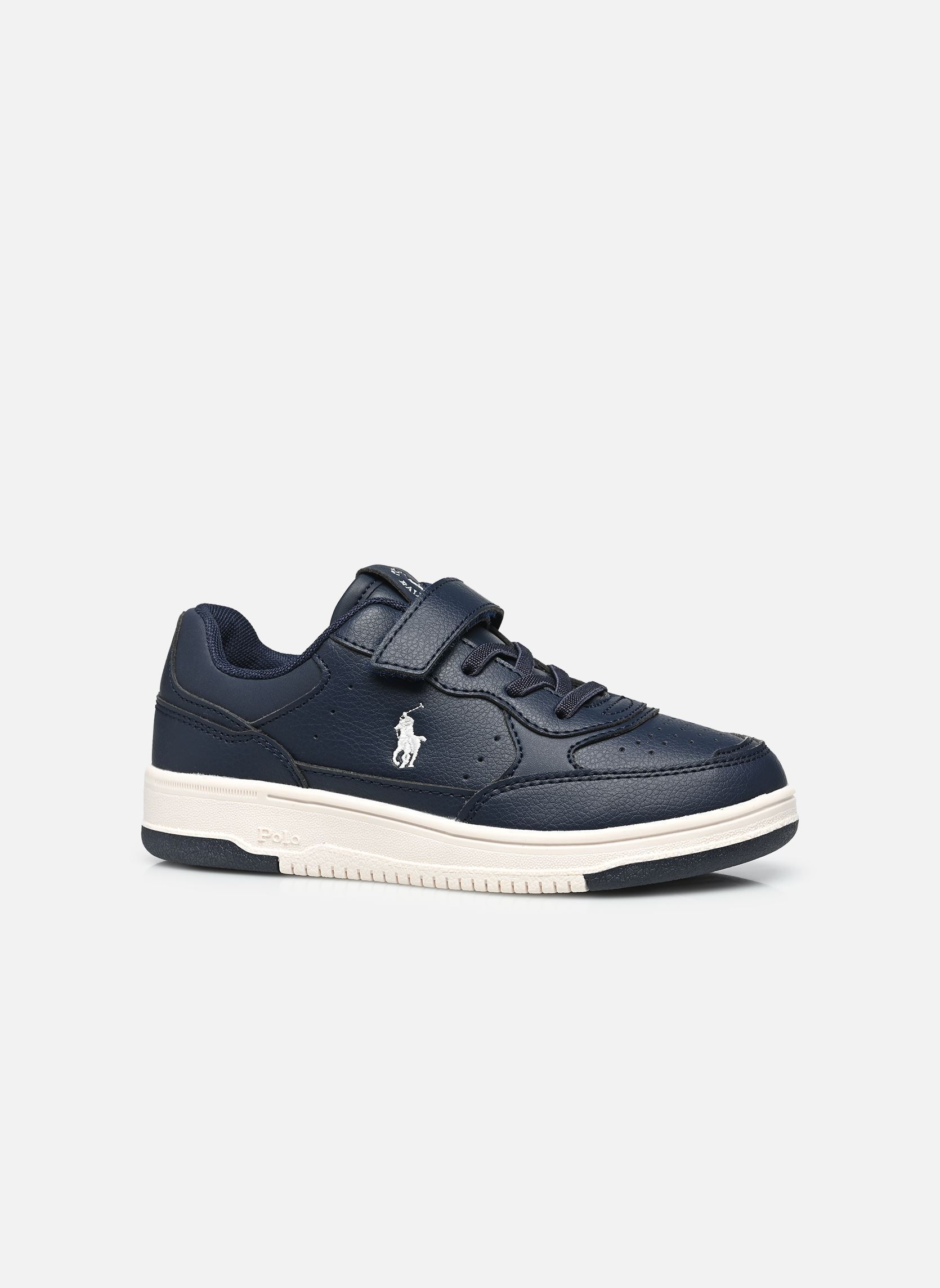Niedrige Sneaker Masters Court II Ps mädchen blau Polo Ralph Lauren Niedrige Sneaker Masters Court II Ps mädchen blau NAVY TUMBLED/WHITE W/ PAPERWHI
