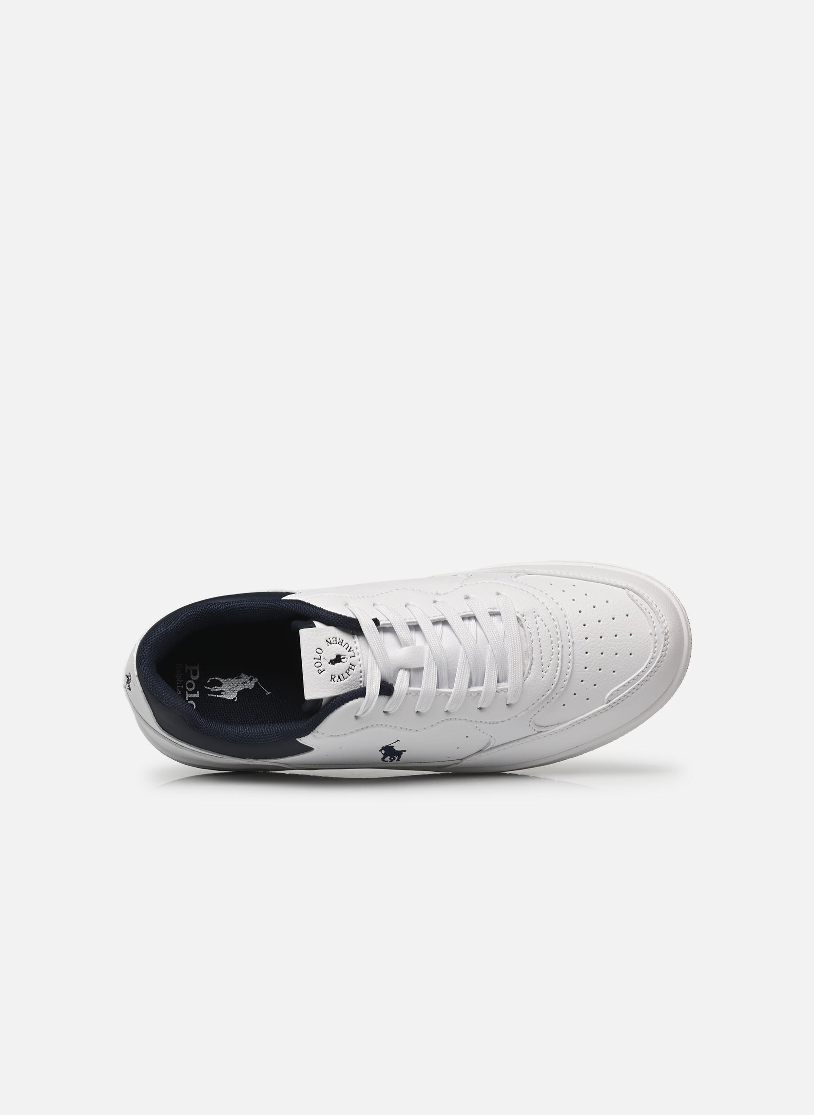Baskets basses Masters Court II blanc Polo Ralph Lauren Baskets basses Masters Court II blanc White Tumbled/Navy w/ Navy PP