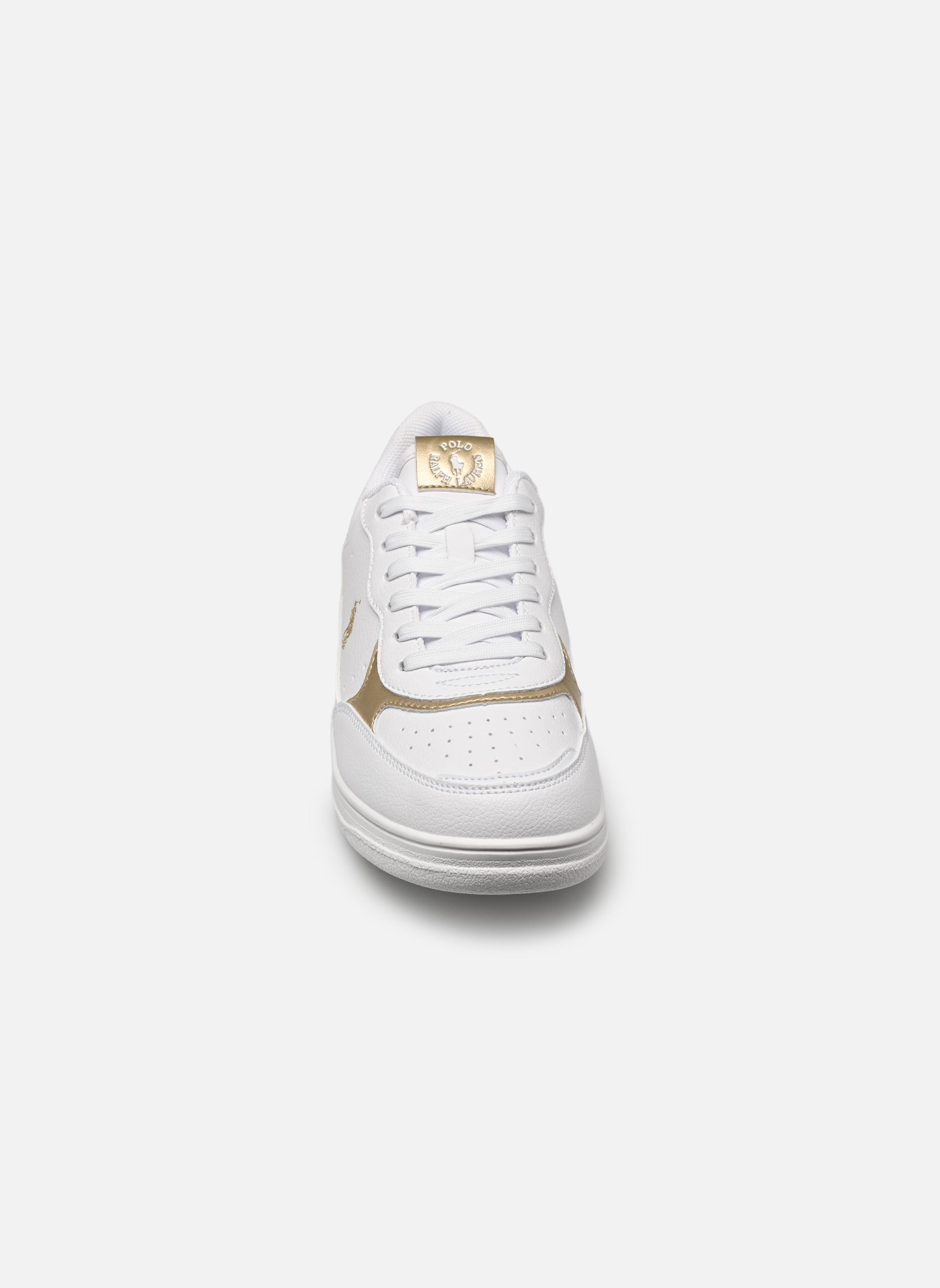 Baskets basses Masters Court II fille blanc Polo Ralph Lauren Baskets basses Masters Court II fille blanc WHITE TUMBLED/GOLD METALLIC W/
