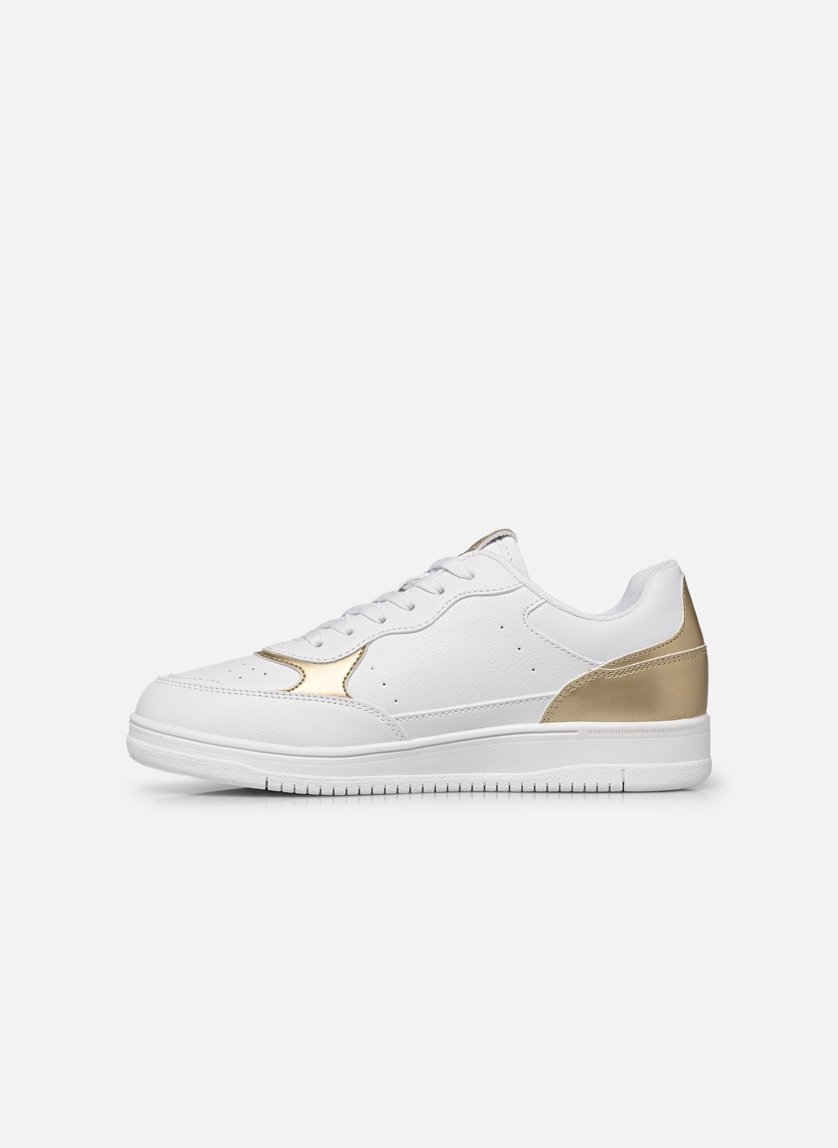 Baskets basses Masters Court II fille blanc Polo Ralph Lauren Baskets basses Masters Court II fille blanc WHITE TUMBLED/GOLD METALLIC W/