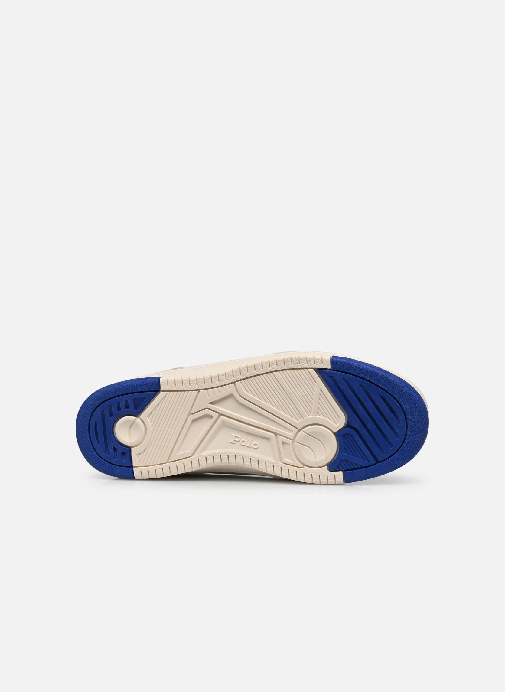 Knöchelhohe Sneaker Masters Court HI weiß Polo Ralph Lauren Knöchelhohe Sneaker Masters Court HI weiß WHITE TUMBLED/CREAM SUPER SUED