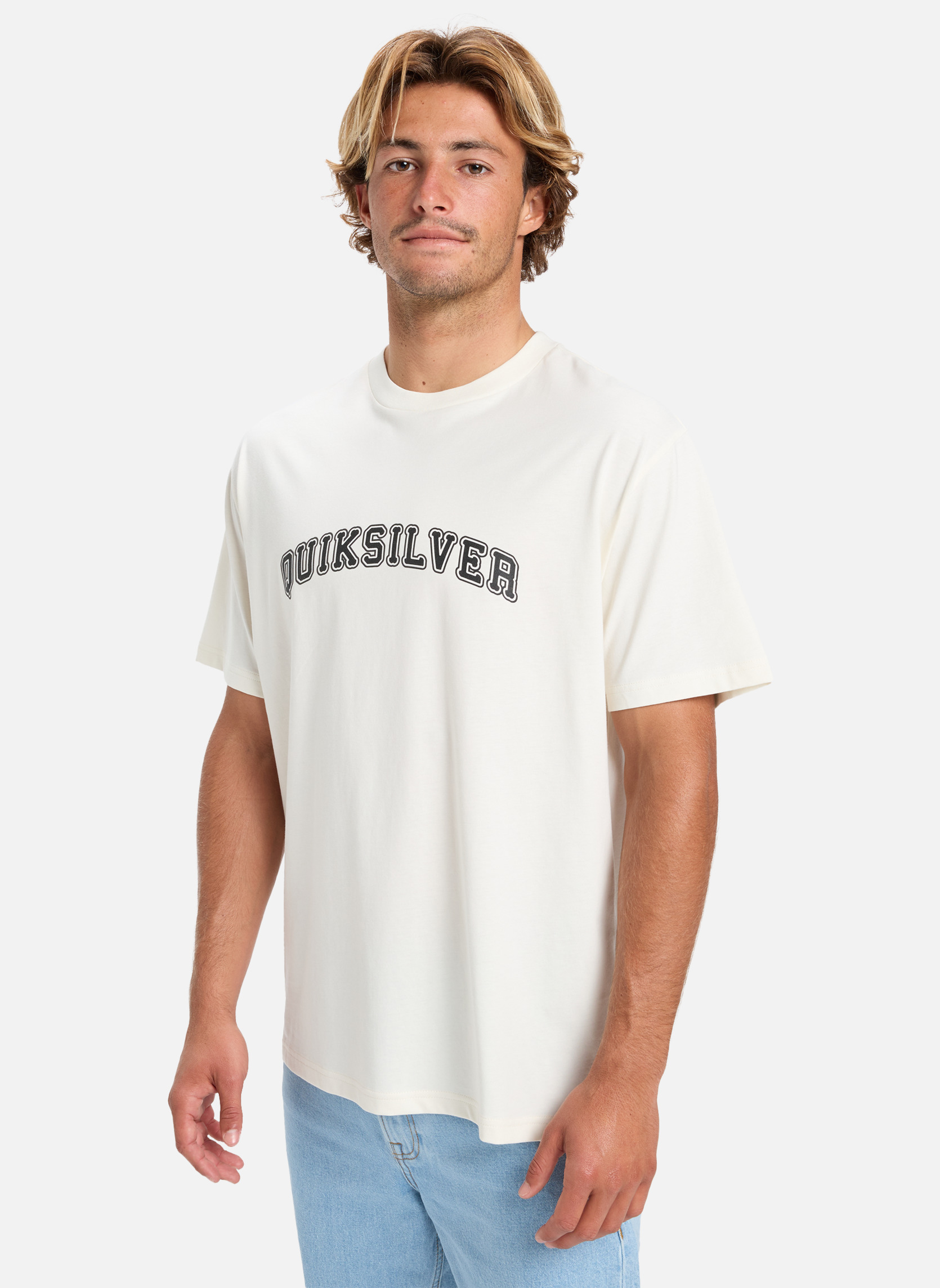 Tee-shirts Pto Fare Well homme blanc Quiksilver Tee-shirts Pto Fare Well homme blanc Blanc