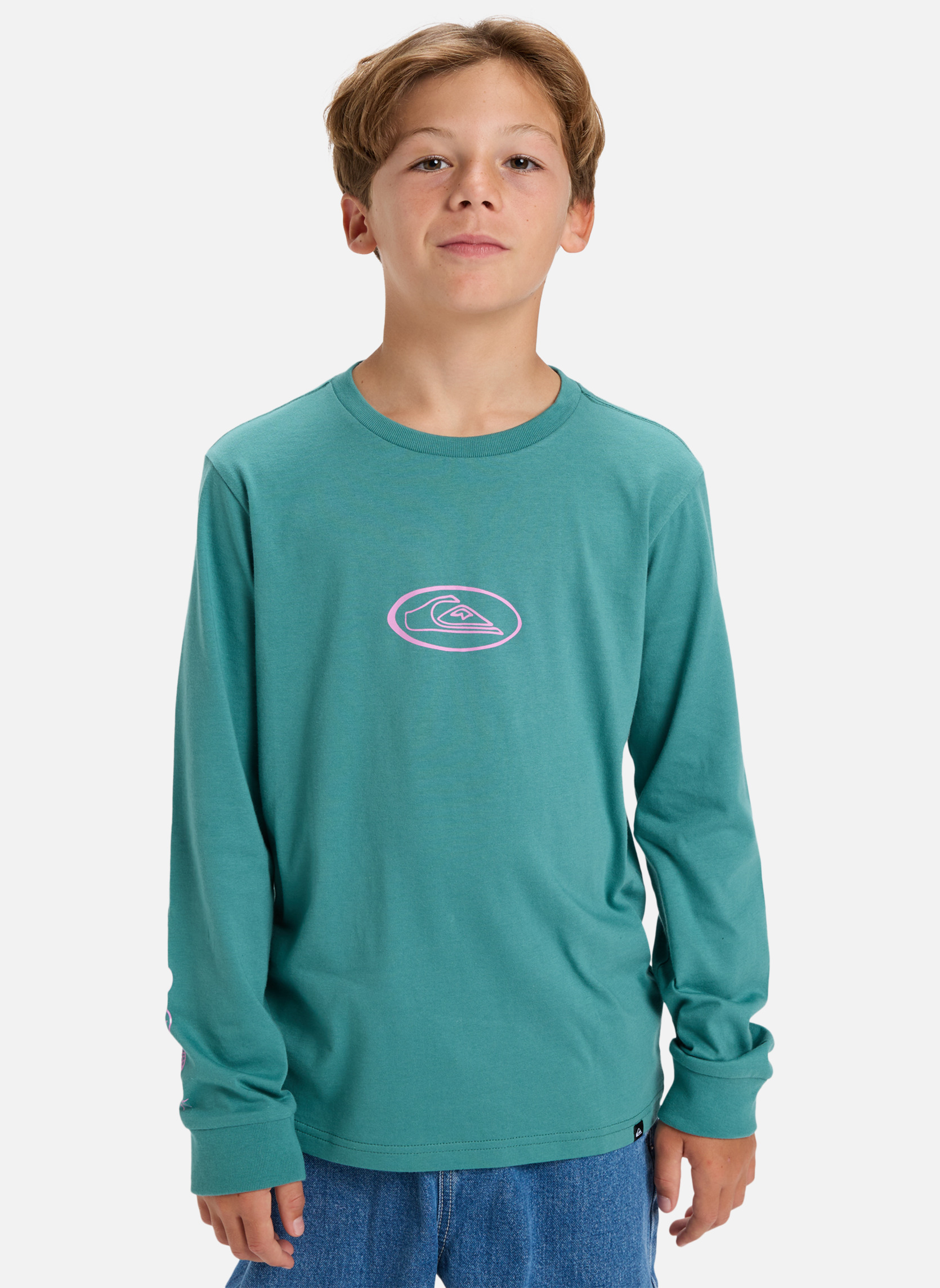 T-shirt Manches Longues Aéropilote Garçon 14 Ans - Noir, Coton, Neuf Avec étiquettes