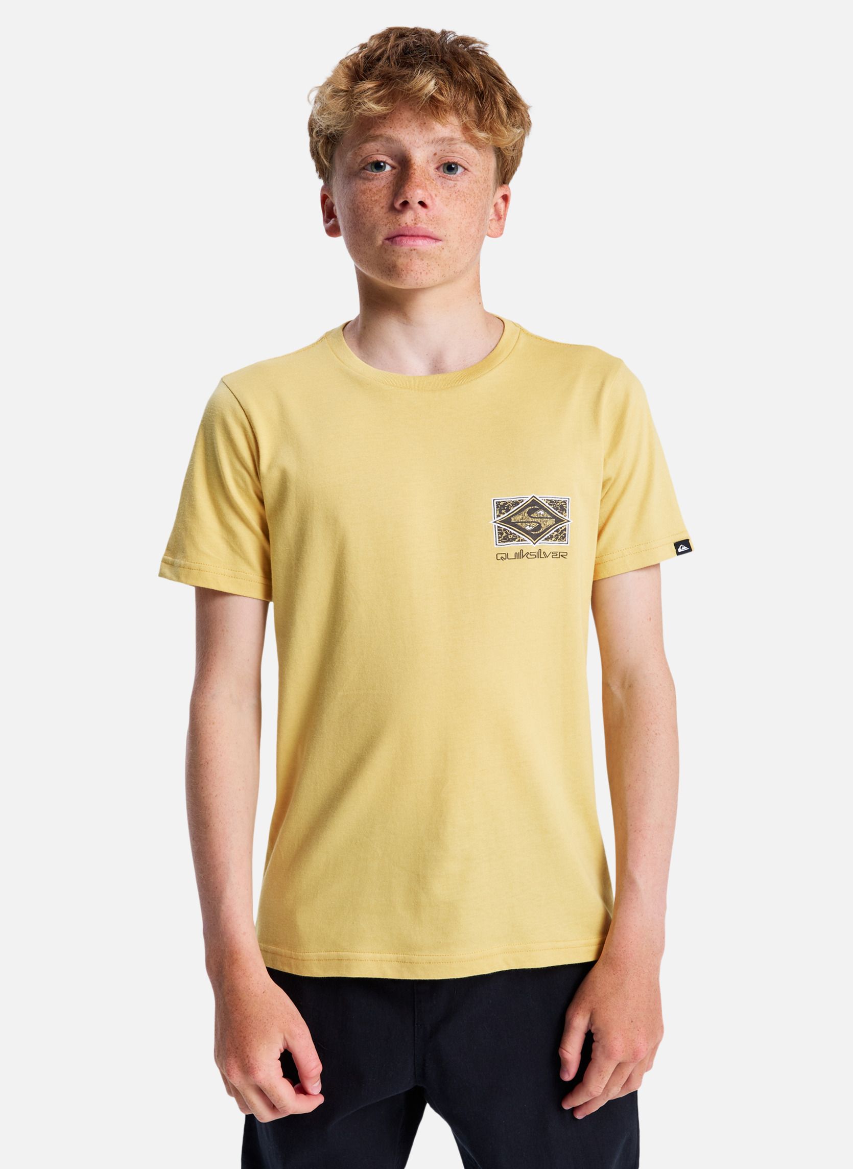 Tee-shirts Evo Crisis garçon jaune Quiksilver Tee-shirts Evo Crisis garçon jaune Jaune