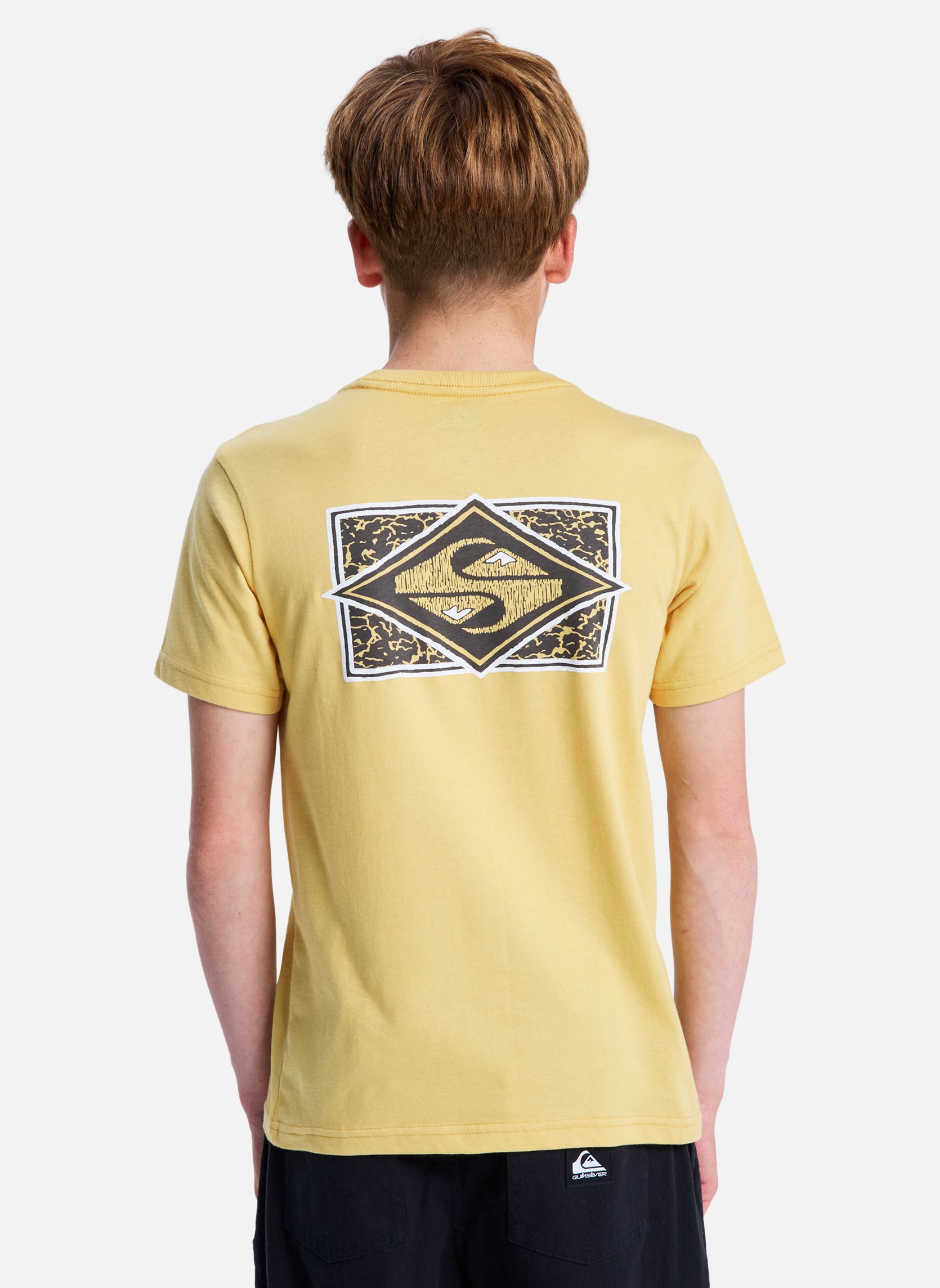 Tee-shirts Evo Crisis garçon jaune Quiksilver Tee-shirts Evo Crisis garçon jaune Jaune