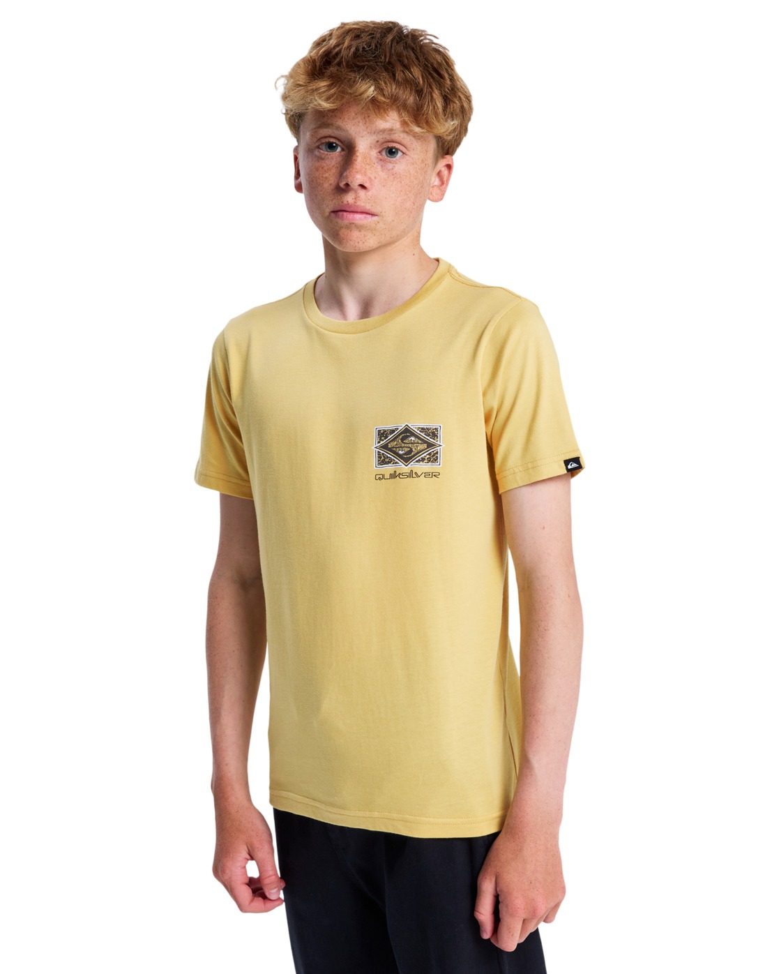Tee-shirts Evo Crisis garçon jaune Quiksilver Tee-shirts Evo Crisis garçon jaune Jaune