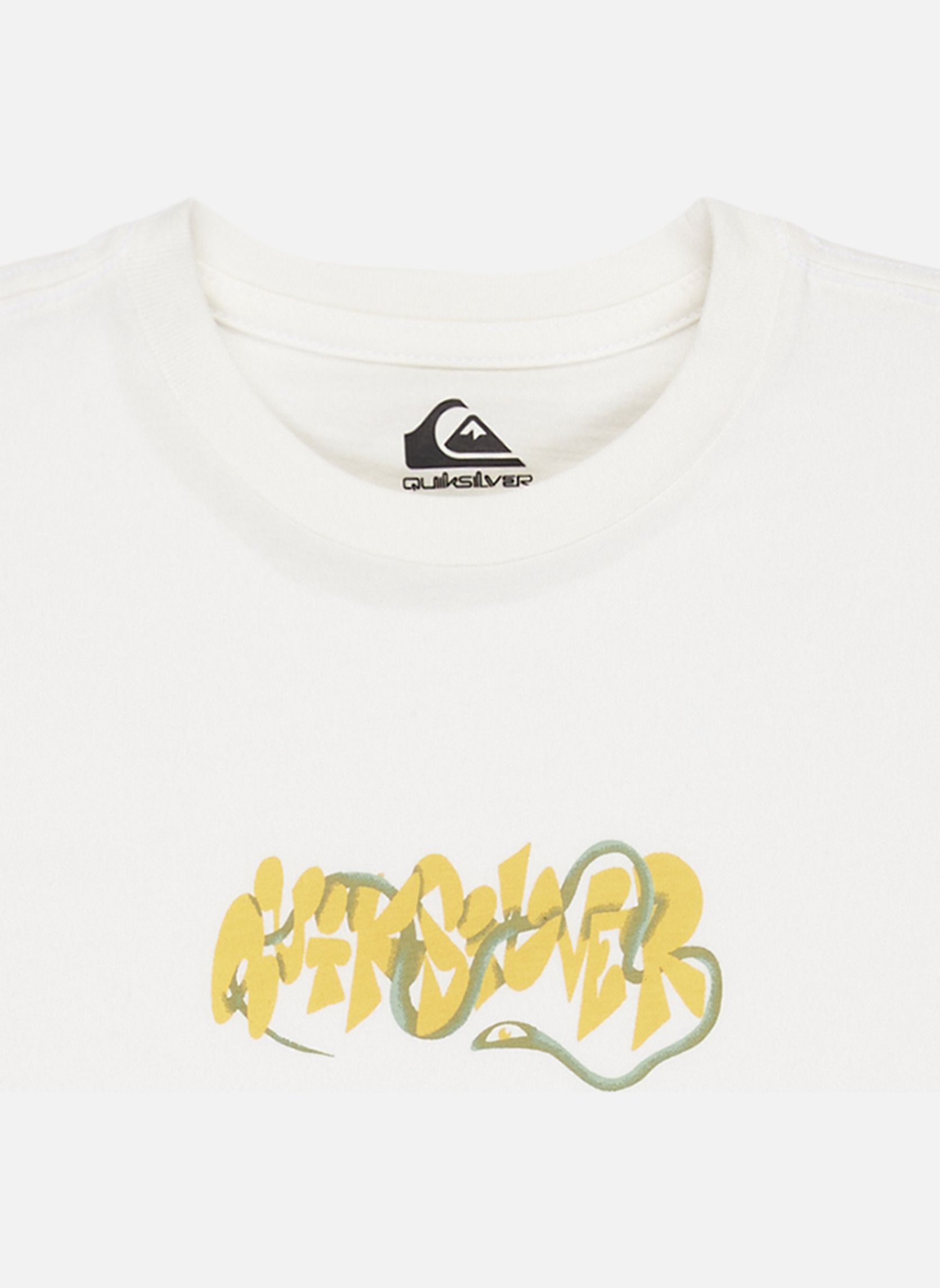 Tee-shirts Ev Bloomsday garçon blanc Quiksilver Tee-shirts Ev Bloomsday garçon blanc Blanc