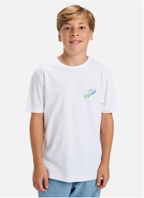 Quiksilver Tee-shirts Ev Star Ride garçon blanc