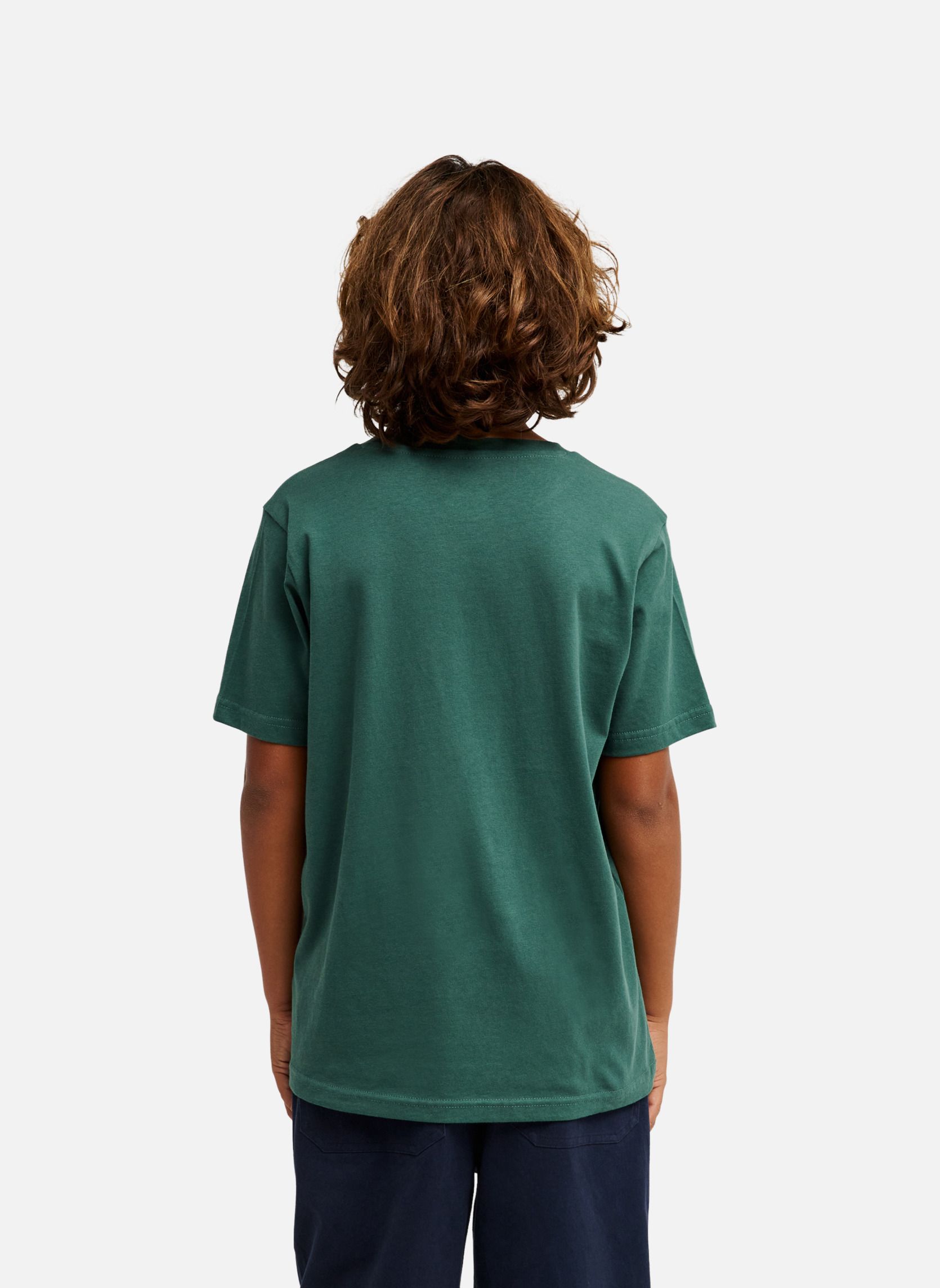 Tee-shirts Ev Comp Logo garçon vert Quiksilver Tee-shirts Ev Comp Logo garçon vert Vert