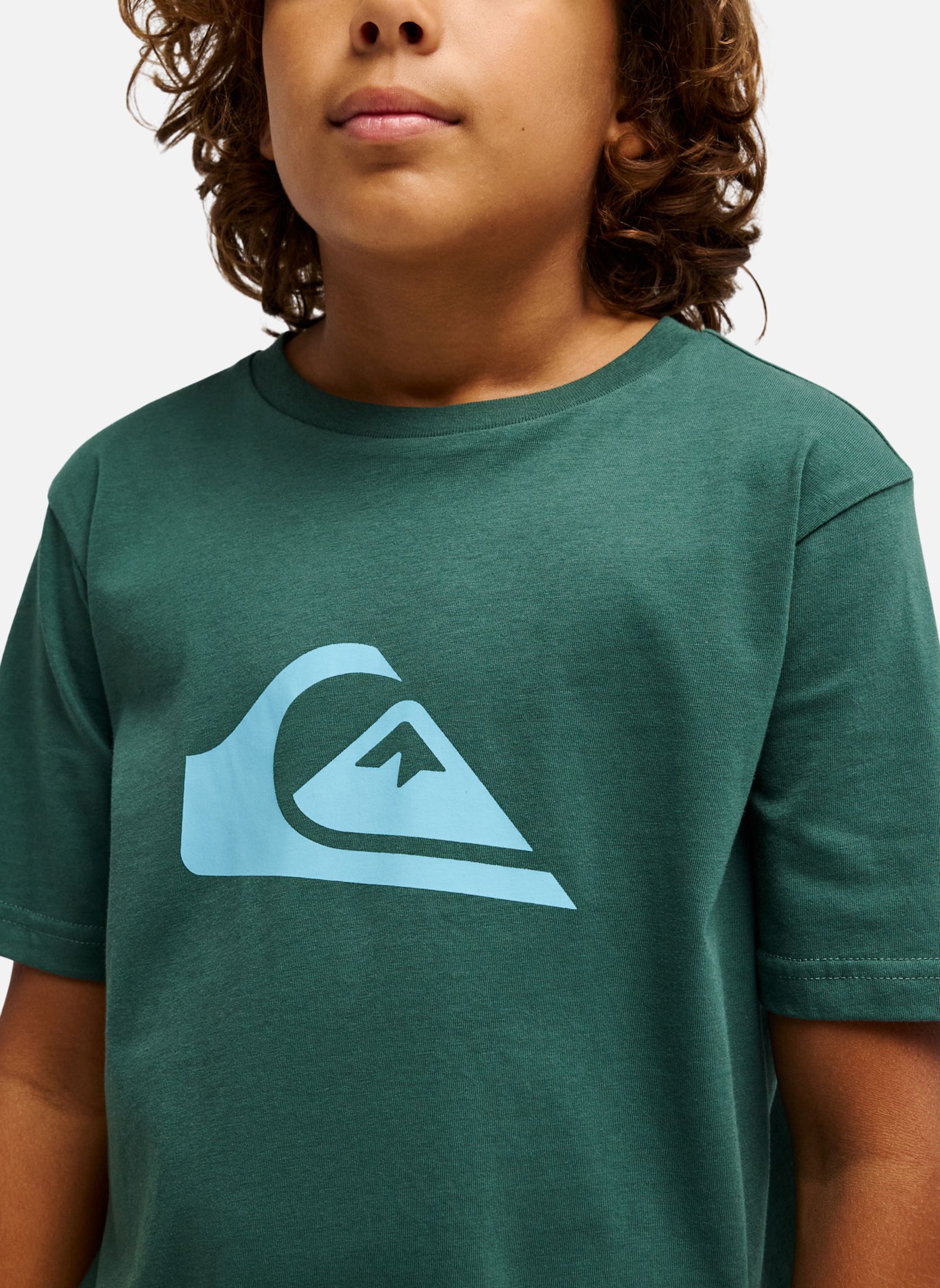 Tee-shirts Ev Comp Logo garçon vert Quiksilver Tee-shirts Ev Comp Logo garçon vert Vert