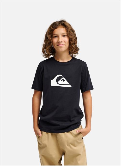 Quiksilver Tee-shirts T-shirt à manches courtes EV COMP LOGO garçon noir
