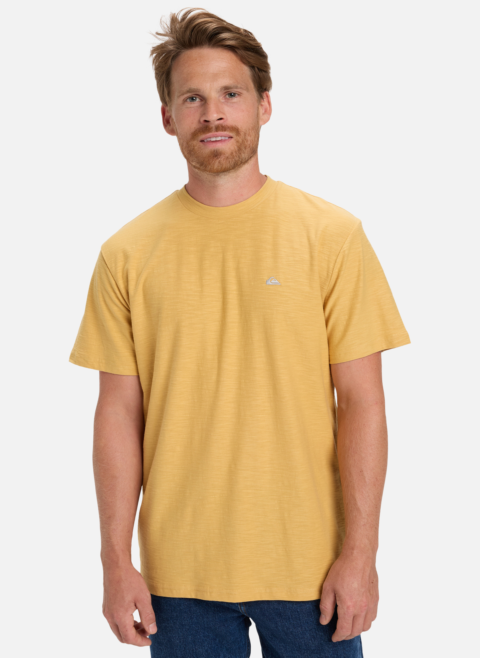 Tee-shirts Slub Roundneck homme jaune Quiksilver Tee-shirts Slub Roundneck homme jaune Jaune