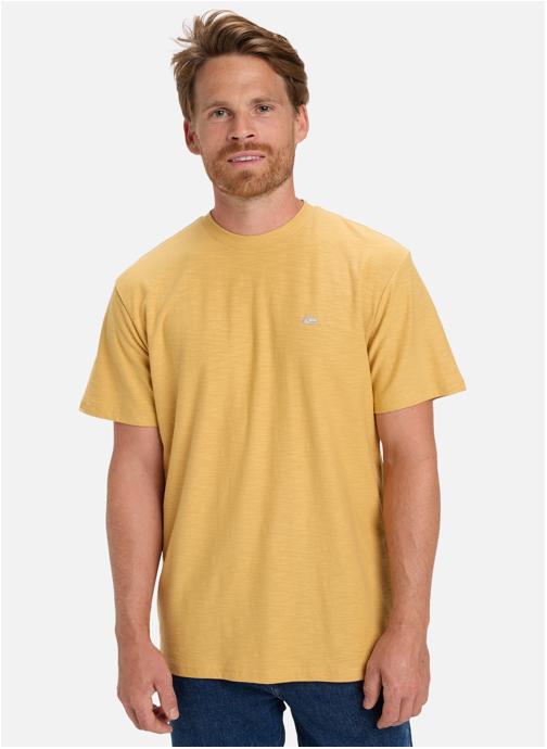 Quiksilver Tee-shirts Slub Roundneck homme jaune