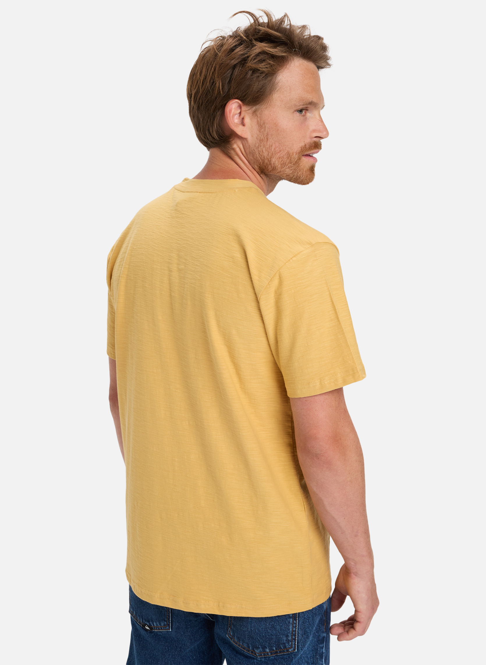 Tee-shirts Slub Roundneck homme jaune Quiksilver Tee-shirts Slub Roundneck homme jaune Jaune