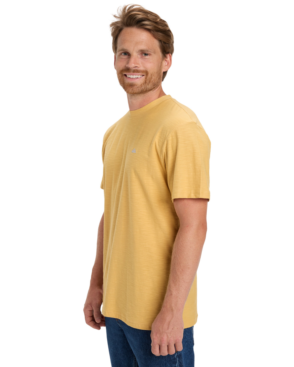 Tee-shirts Slub Roundneck homme jaune Quiksilver Tee-shirts Slub Roundneck homme jaune Jaune