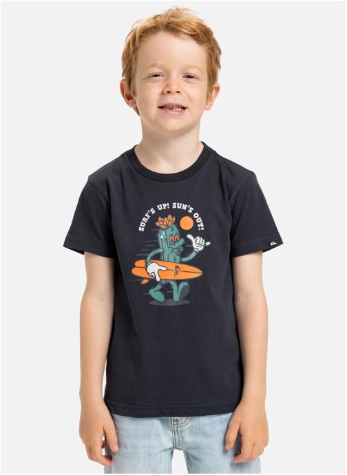 Quiksilver Tee-shirts T-shirt à manches courtes EV GONE SURFING garçon bleu