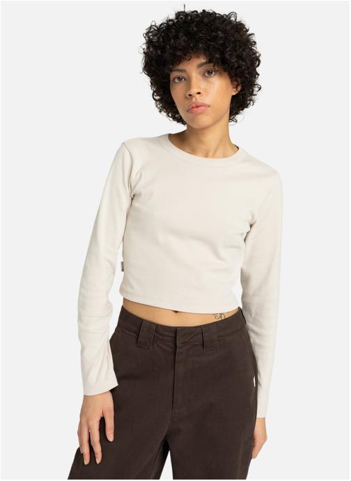 Element Tee-shirts Icon Crop W femme beige