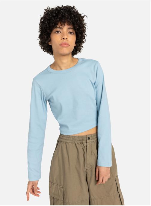 Element Tee-shirts Icon Crop W femme bleu