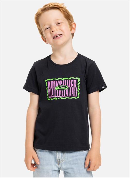Quiksilver Tee-shirts Ev Gotam Foam garçon noir