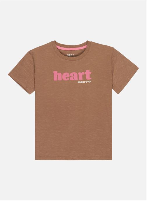 Roxy Tee-shirts Orchid Art fille marron