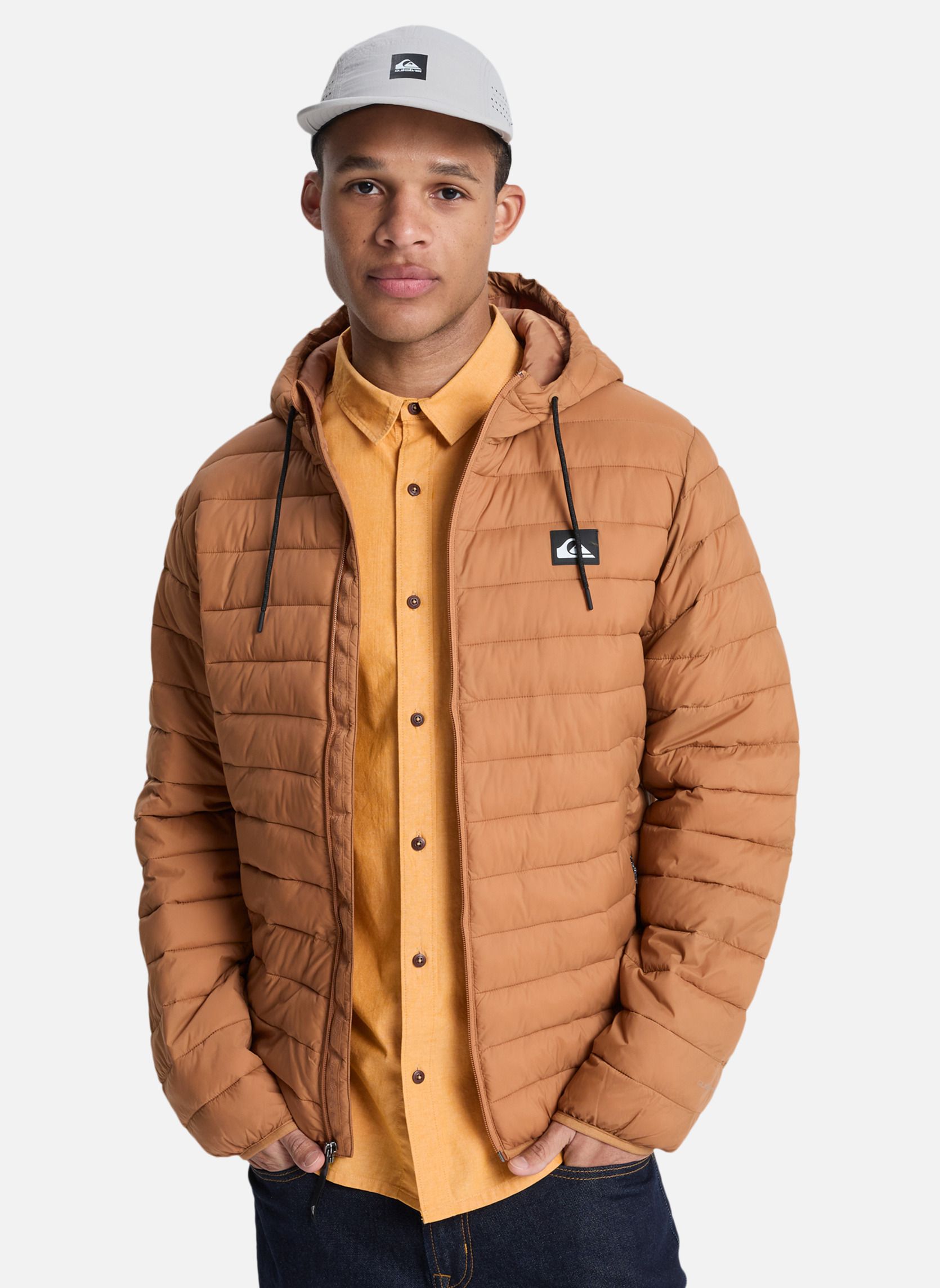 Blousons Scaly Hood homme marron Quiksilver Blousons Scaly Hood homme marron Marron