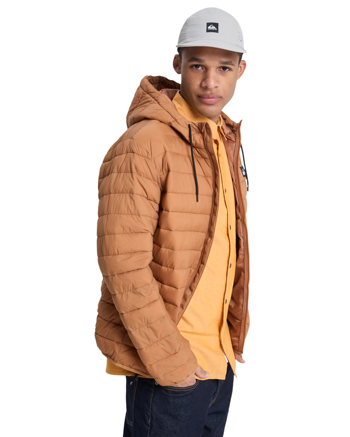 Blousons Scaly Hood homme marron Quiksilver Blousons Scaly Hood homme marron Marron