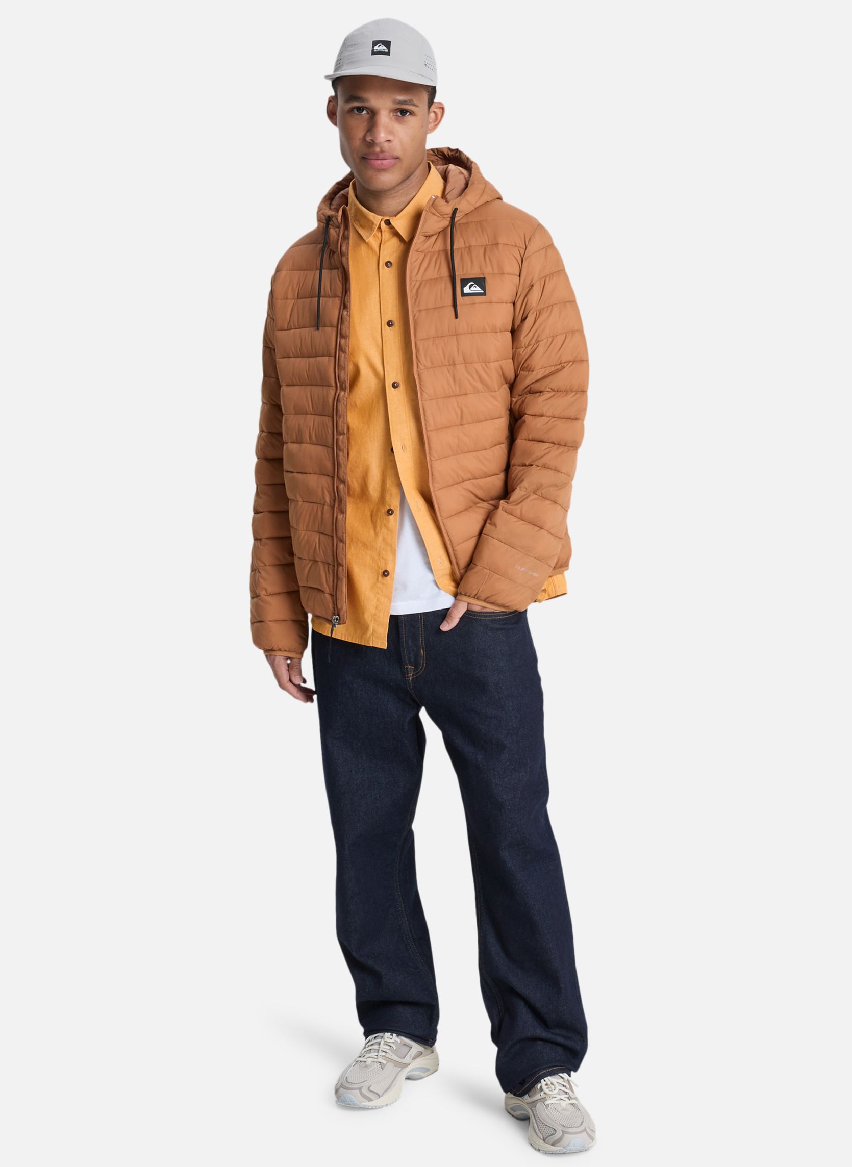 Blousons Scaly Hood homme marron Quiksilver Blousons Scaly Hood homme marron Marron