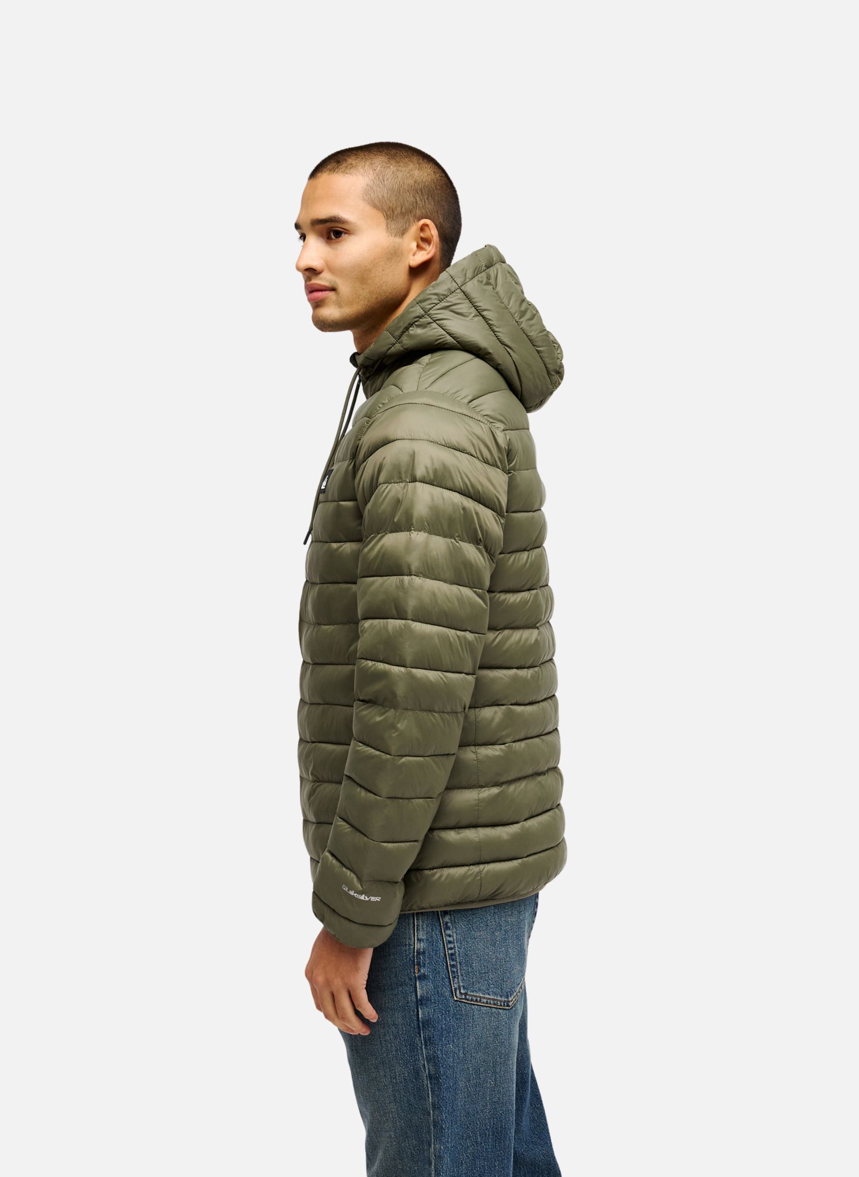 Blousons Scaly Hood homme vert Quiksilver Blousons Scaly Hood homme vert Vert olive