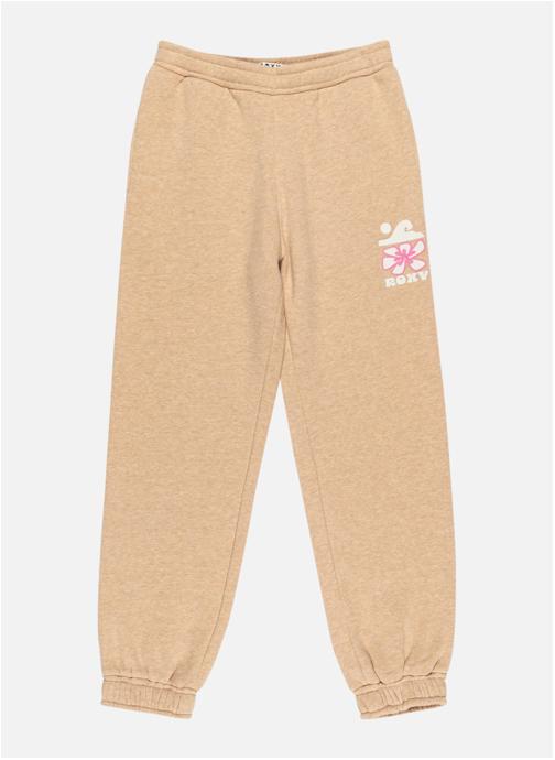 Roxy Joggings Surf Feeling Wide Brushed fille marron